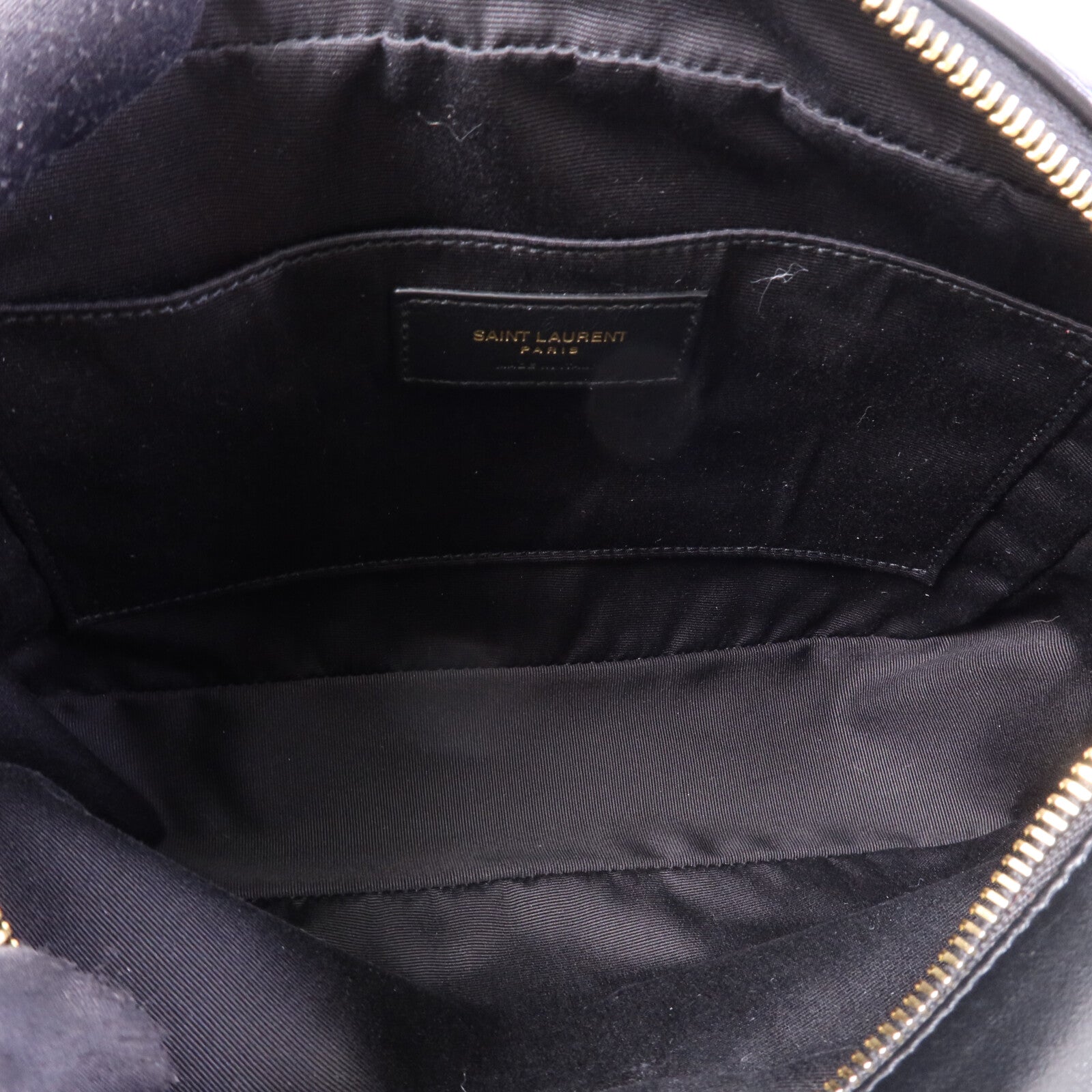 SAINT LAURENT 牛皮皮革LOU Camera Bag金扣肩背袋