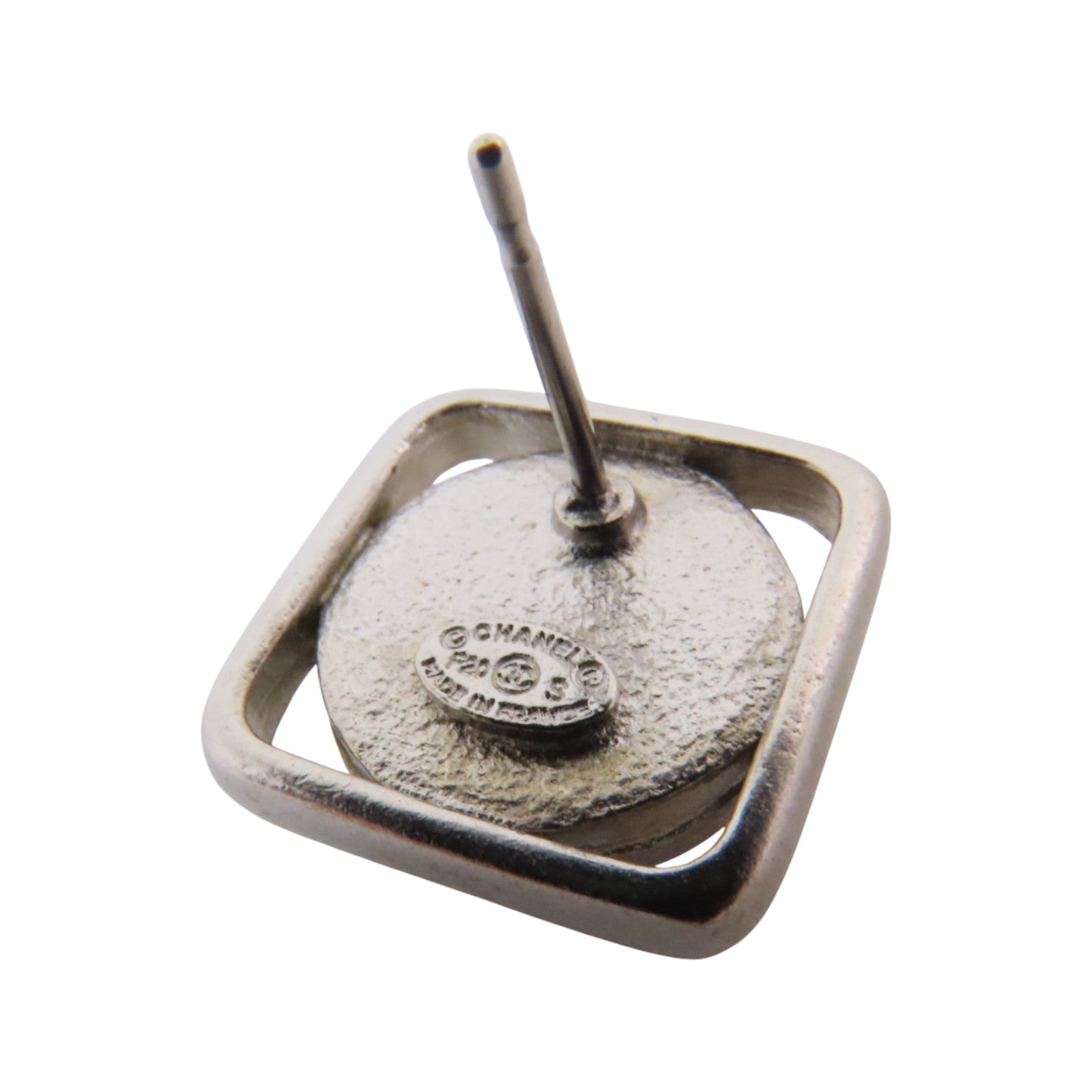 CHANEL 金屬/仿珍珠/水鑽Earrings金扣耳環