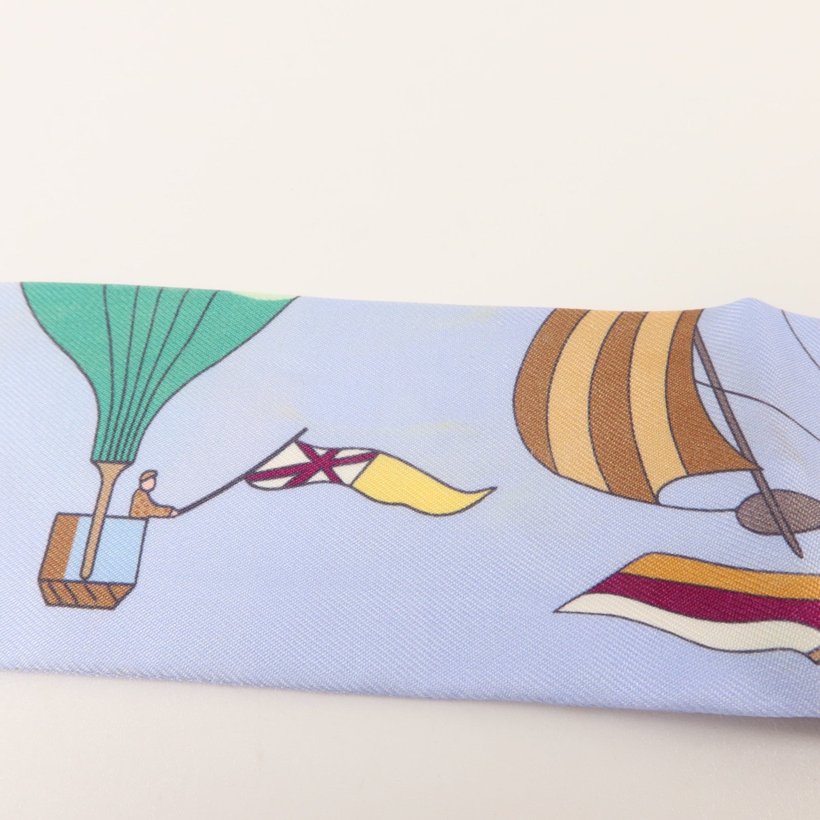 HERMES 絲質Twilly絲巾