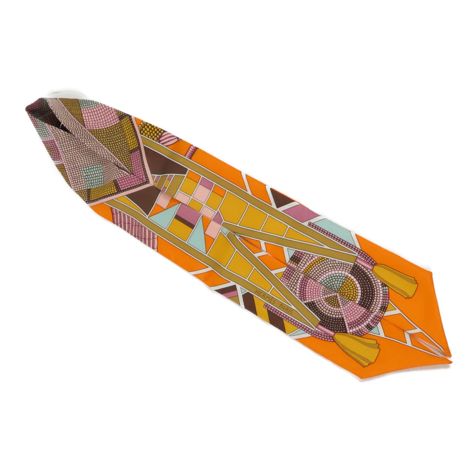 HERMES 絲質Twilly絲巾
