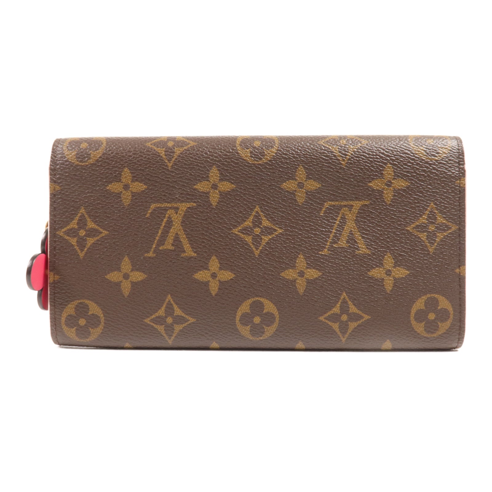 LOUIS VUITTON Monogram Long Wallet金扣長錢包