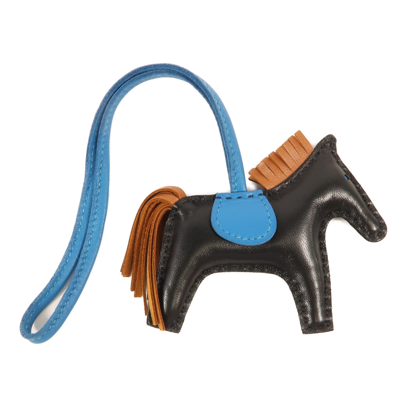 HERMES Milo皮革Rodeo PM掛飾