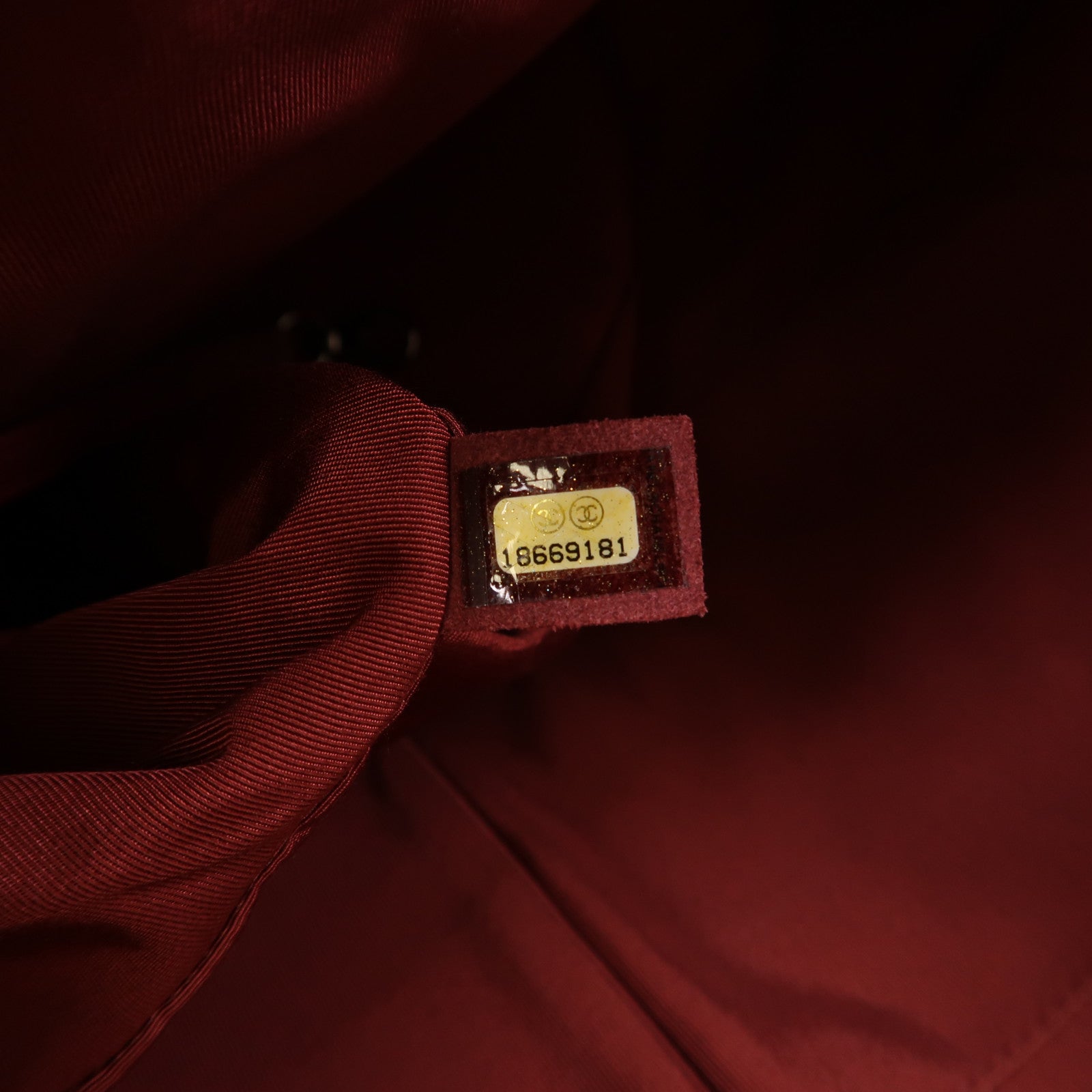 CHANEL 牛皮皮革Chain Shoulder Tote銀扣鏈帶肩背袋/手挽袋