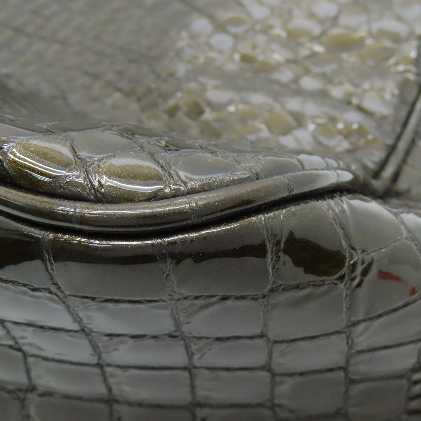 Michael Kors 【激減優惠】牛皮皮革Shoulder Bag金扣肩背袋綠色