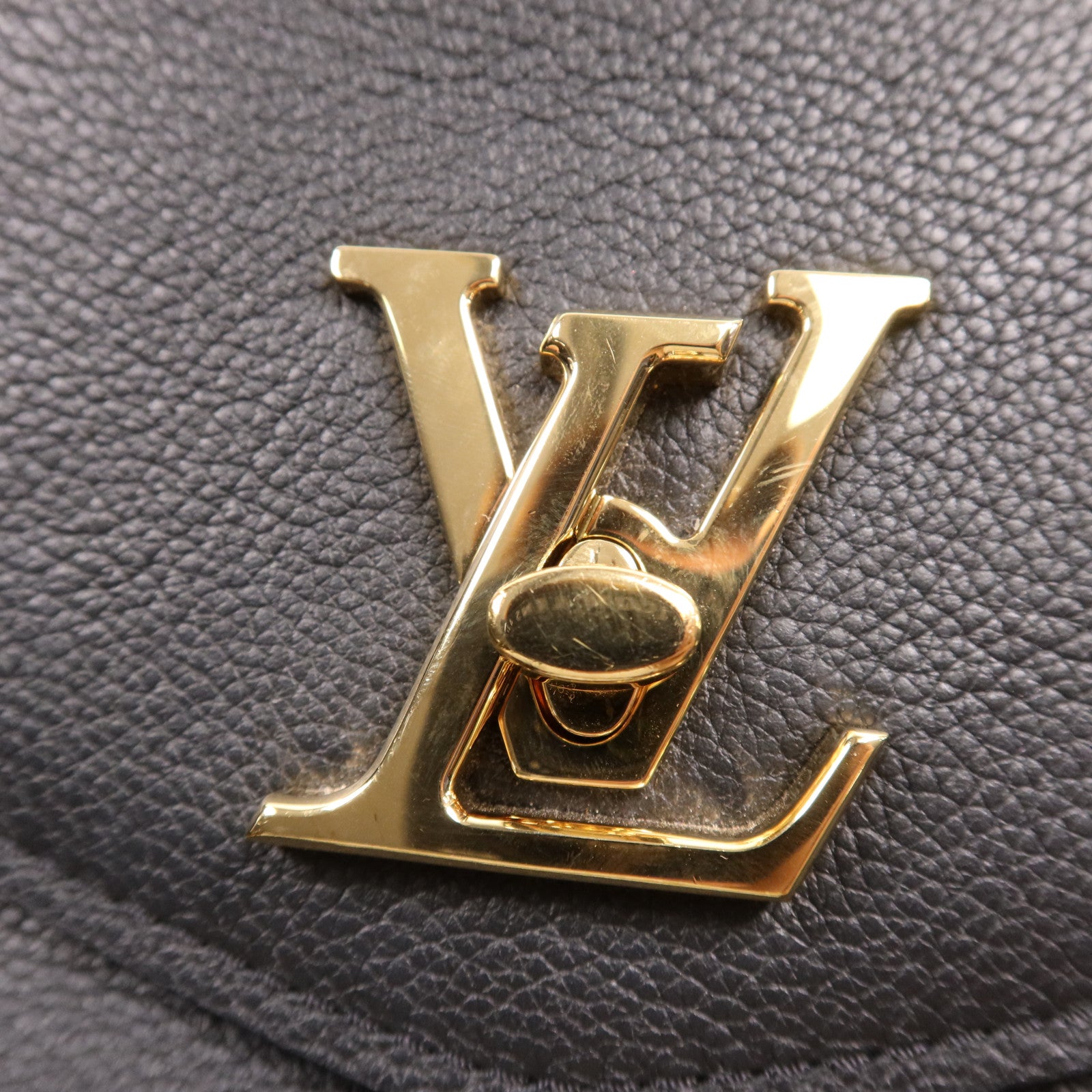 LOUIS VUITTON 牛皮皮革Oxford金扣肩背袋