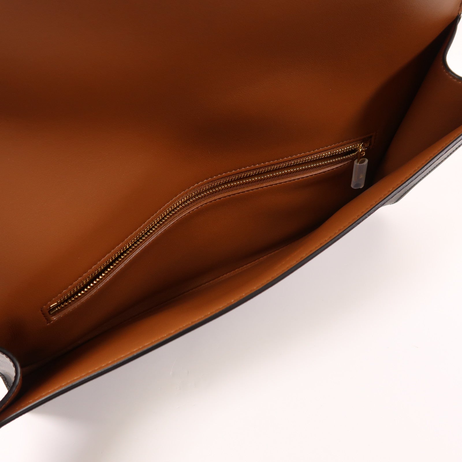 CELINE 塗層帆布Asymmetric Clutch手拿包