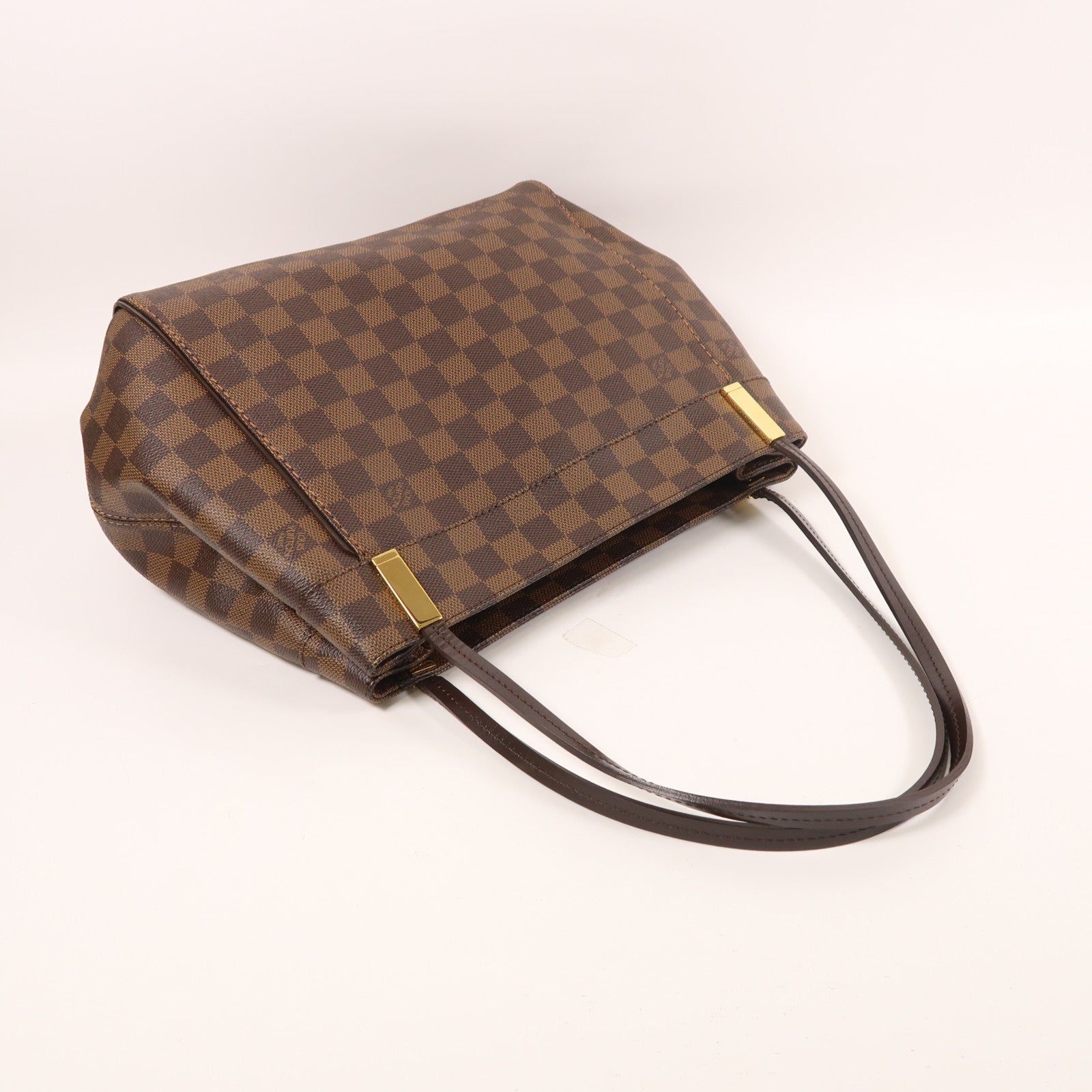 LOUIS VUITTON Damier Marylebone PM金扣肩背袋