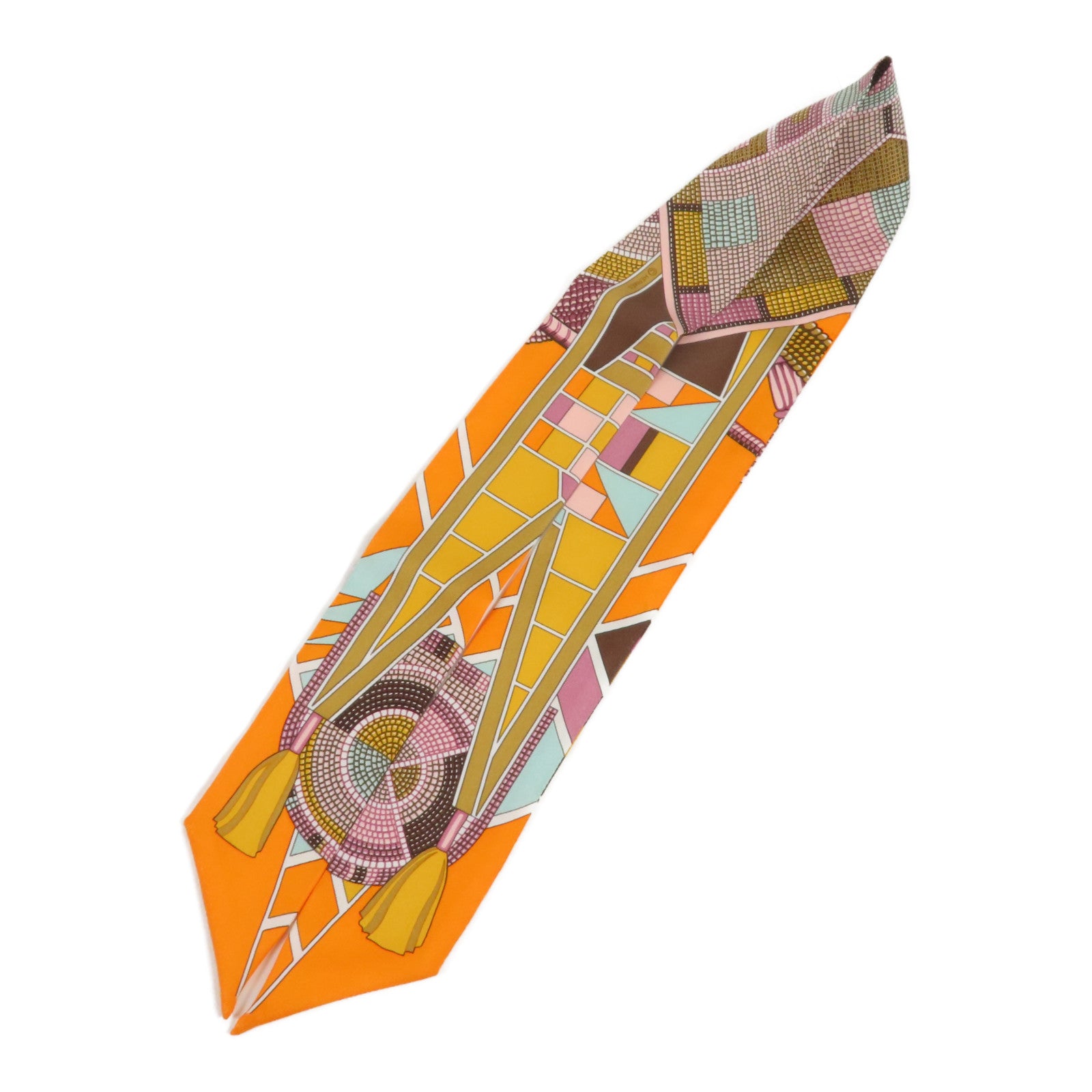 HERMES 絲質Twilly絲巾