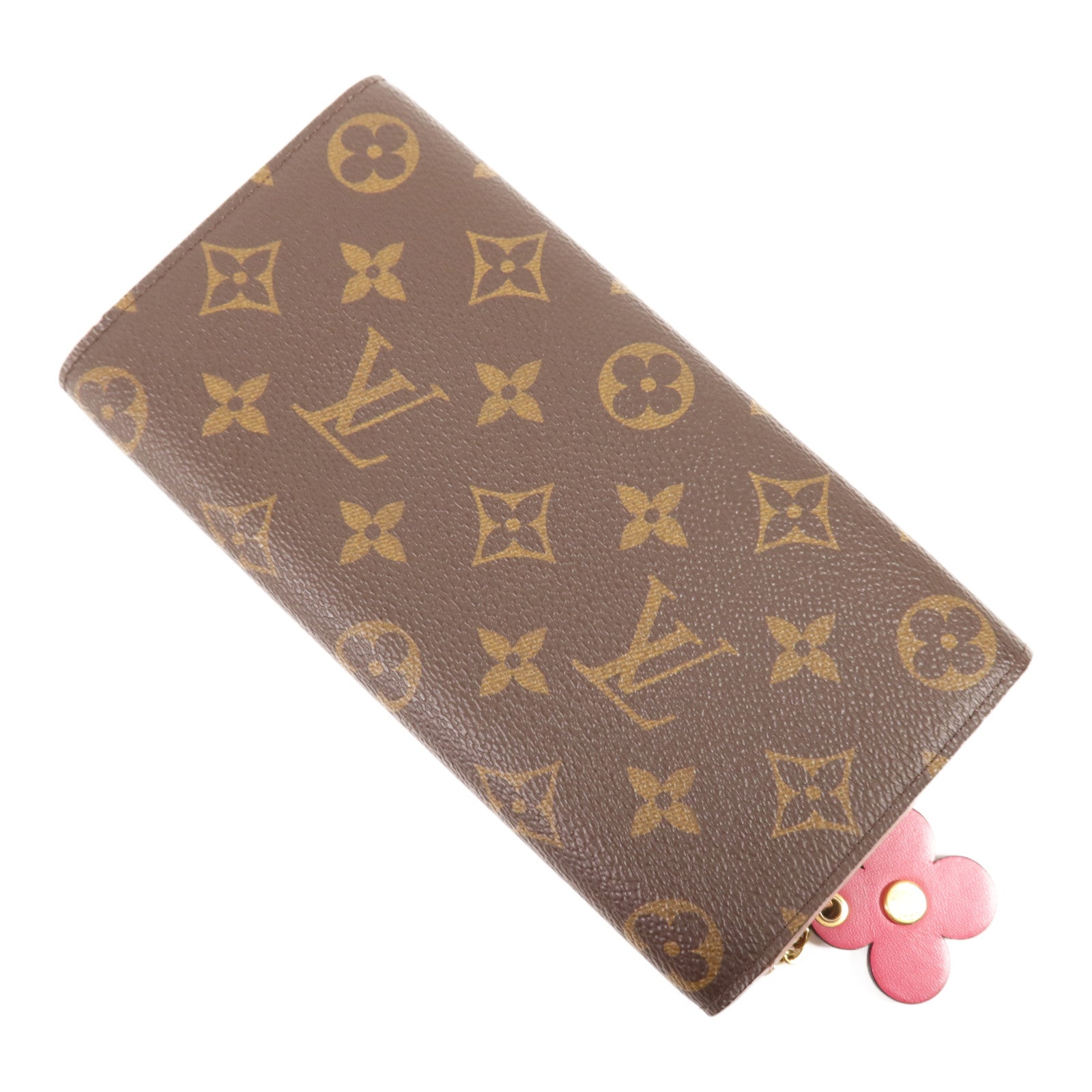 LOUIS VUITTON Monogram Long Wallet金扣長錢包