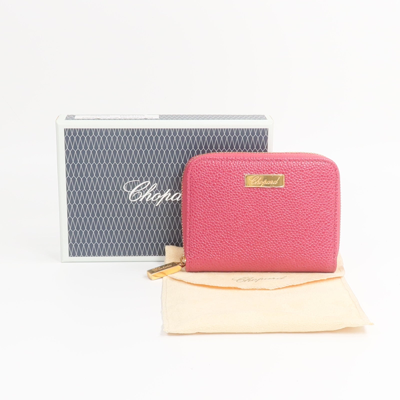 Chopard 牛皮皮革Classic Mini Zip Wallet錢包