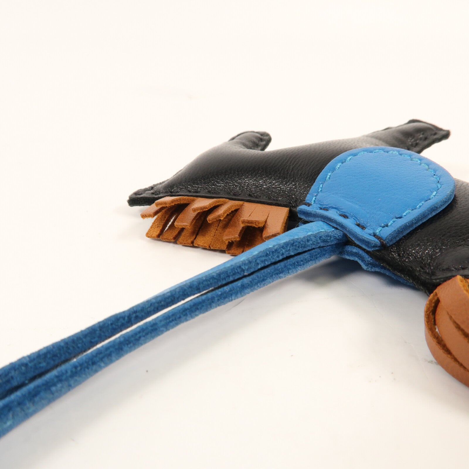 HERMES Milo皮革Rodeo PM掛飾