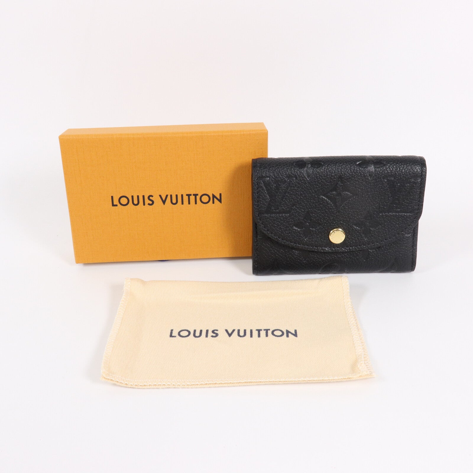 LOUIS VUITTON Monogram Empreinte Rosalie Coin Purse零錢包