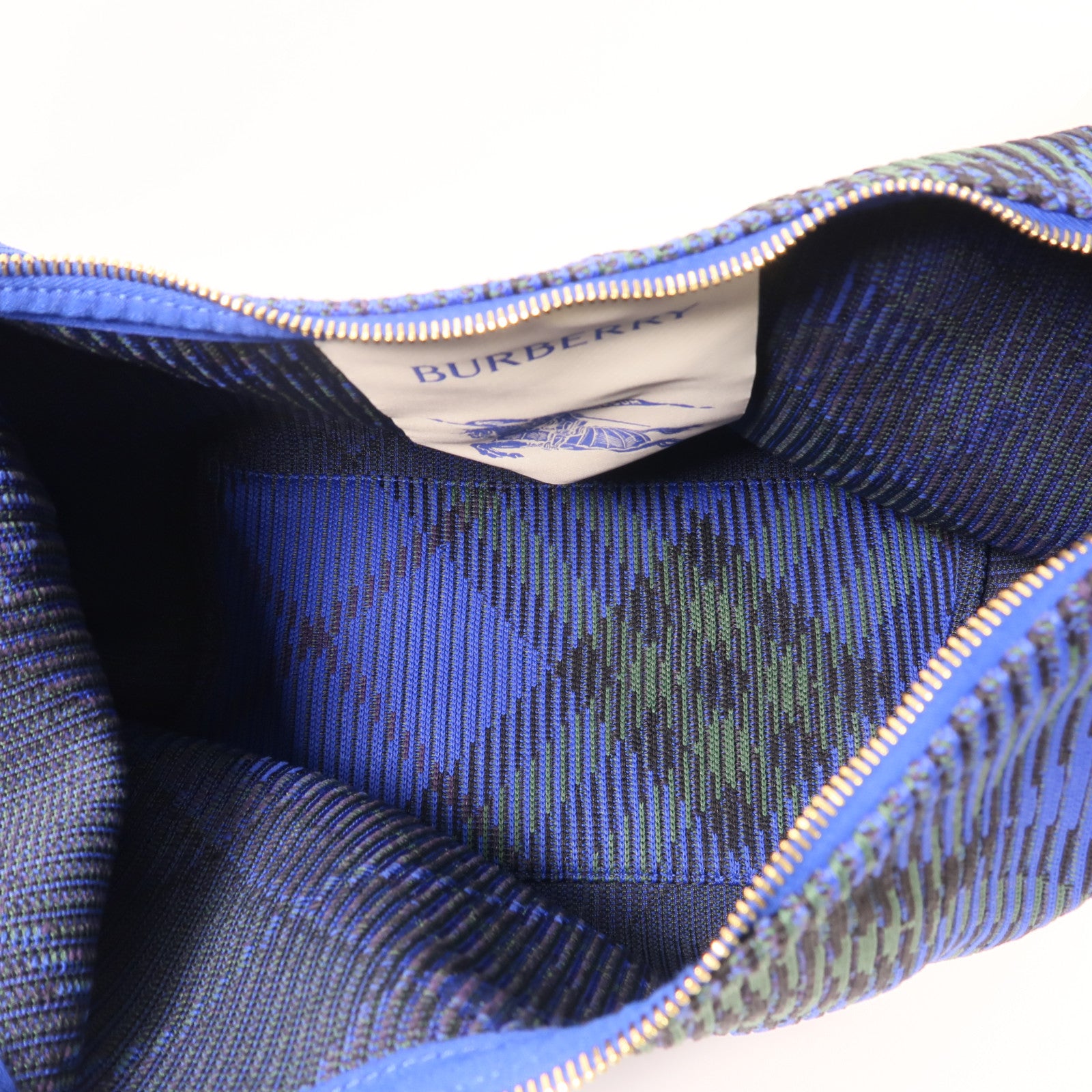 BURBERRY 帆布Peg Duffle Bag Medium金扣肩背袋
