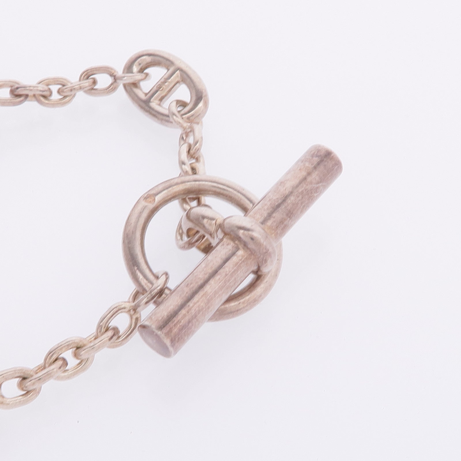 HERMES 925純銀Chaine d'ancre Bracelet手鏈