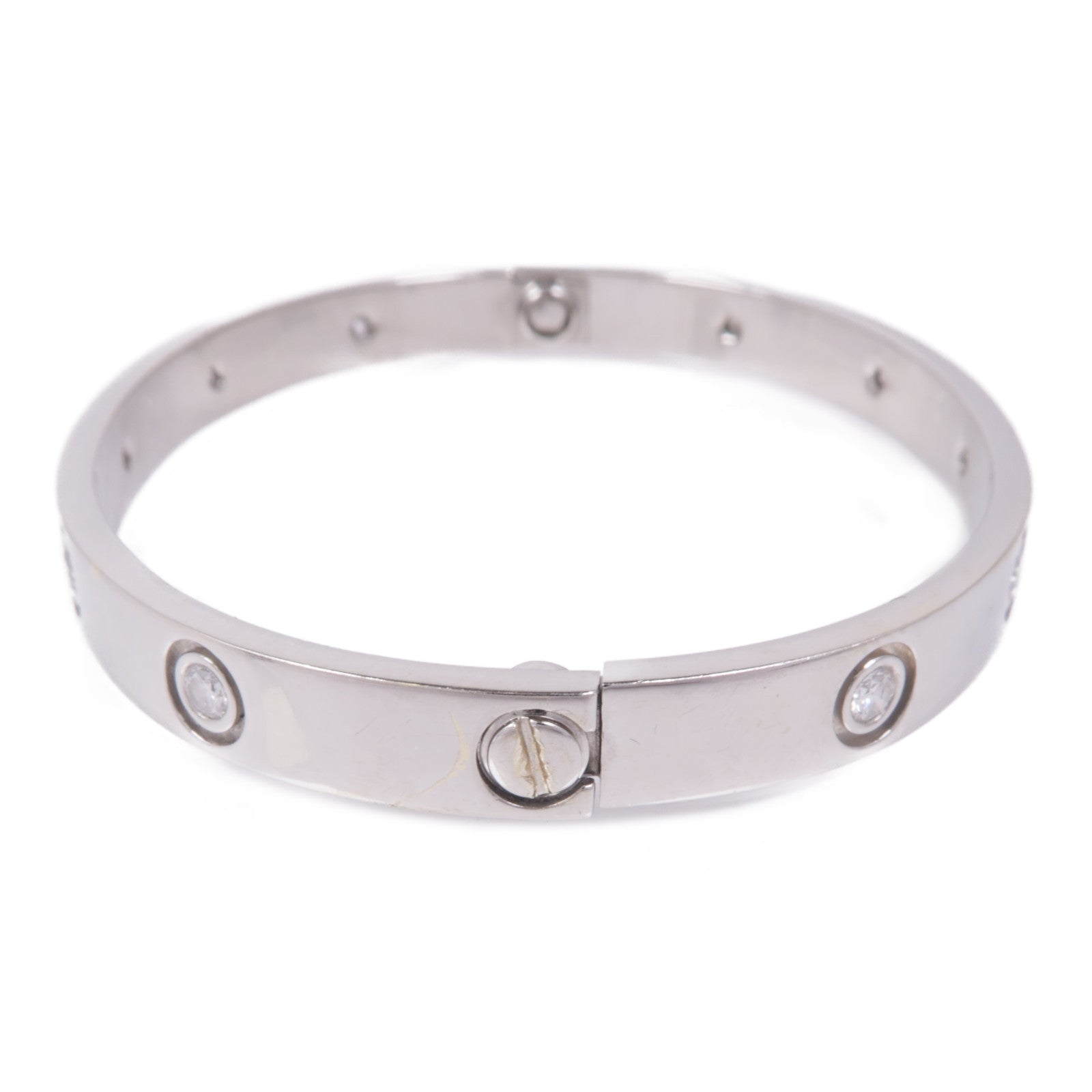 JEWELRY 18K白金Diamond Bracelet鑽石手鐲