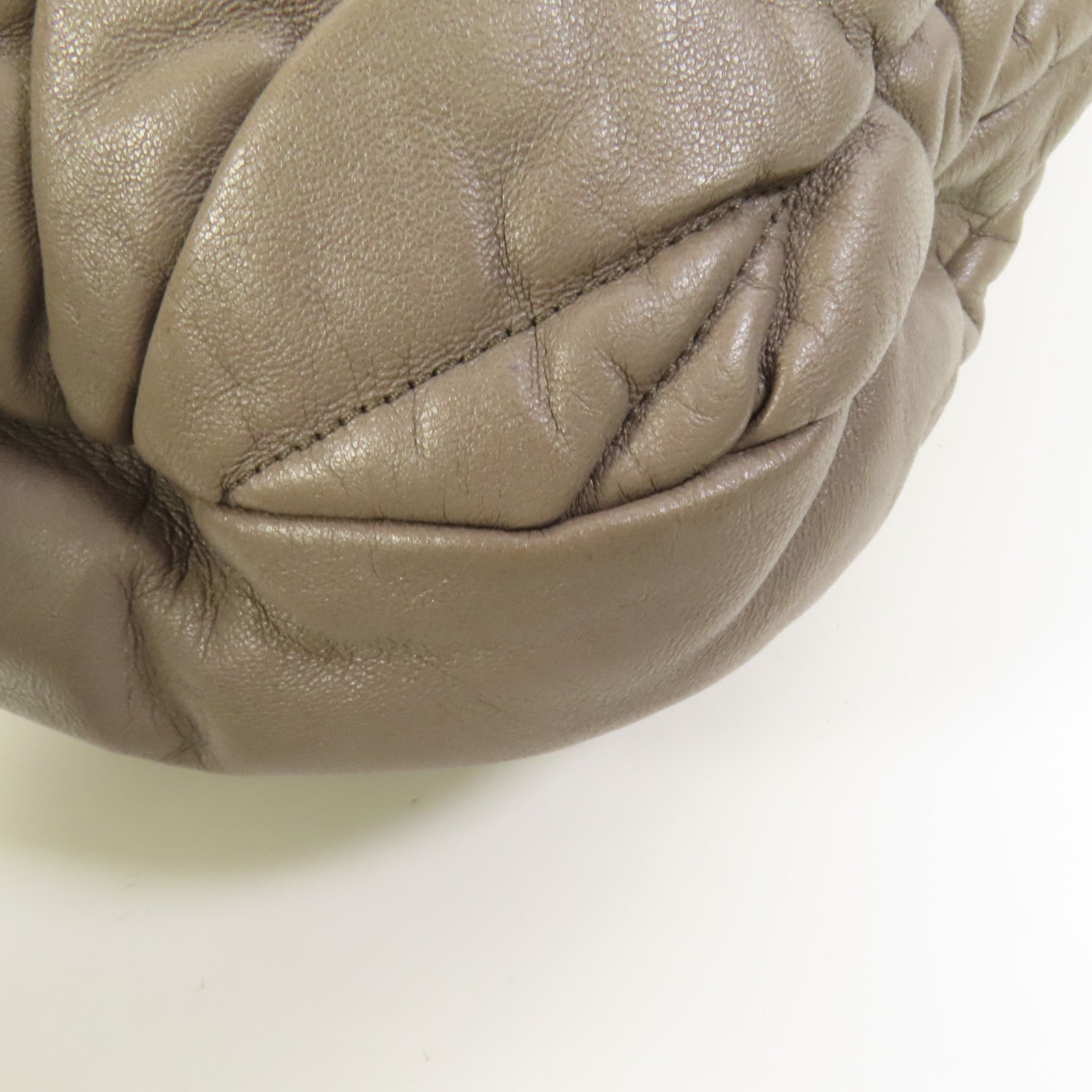 Miu Miu 羊皮皮革Shoulder Bag金扣手挽肩背兩用袋