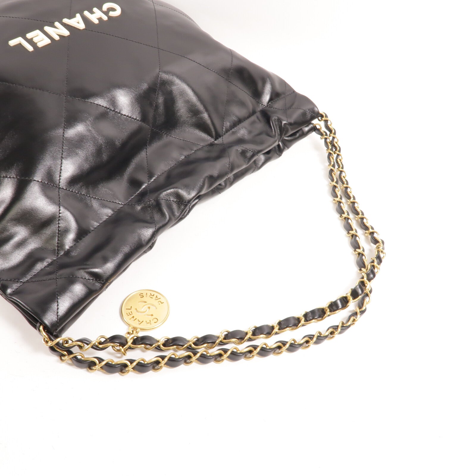 CHANEL 牛皮皮革Chanel 22 Small鏈帶肩背袋