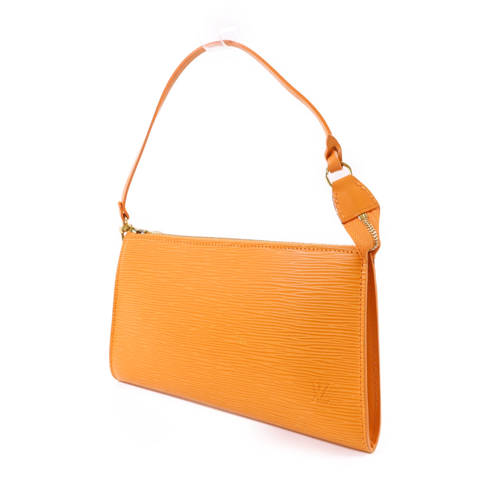 LOUIS VUITTON Epi Pochette Accessoires金扣肩背袋