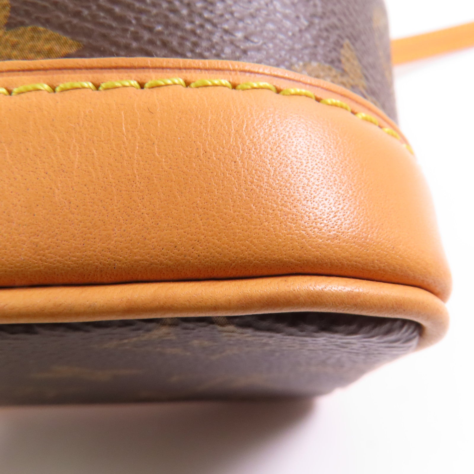 LOUIS VUITTON LV GHW Nano Noe 2way Handbag M81266 Monogram Brown