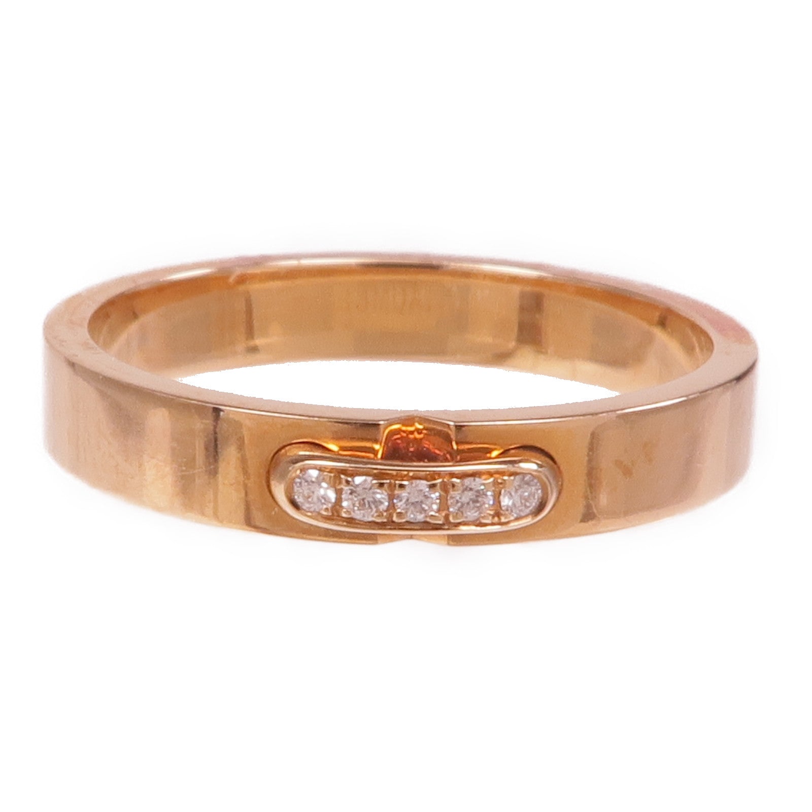 Chaumet 【激減優惠】18K玫瑰金Liens Evidence鑽石戒指Chaumet#49/US#5