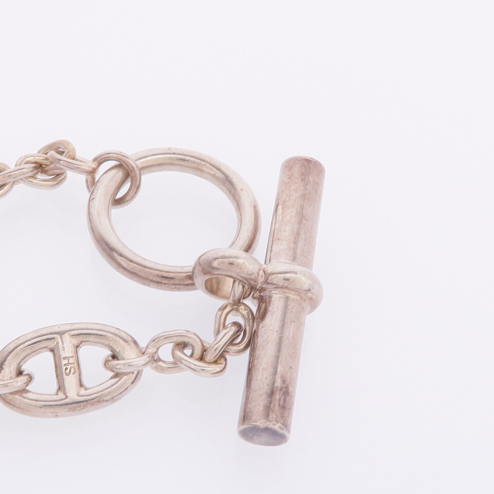 HERMES 925純銀Chaine d'ancre Bracelet手鏈