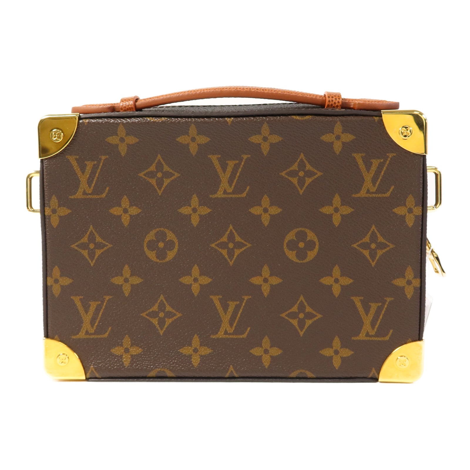 LOUIS VUITTON Monogram LVxNBA Handle Trunk Bag金扣手挽肩背兩用袋