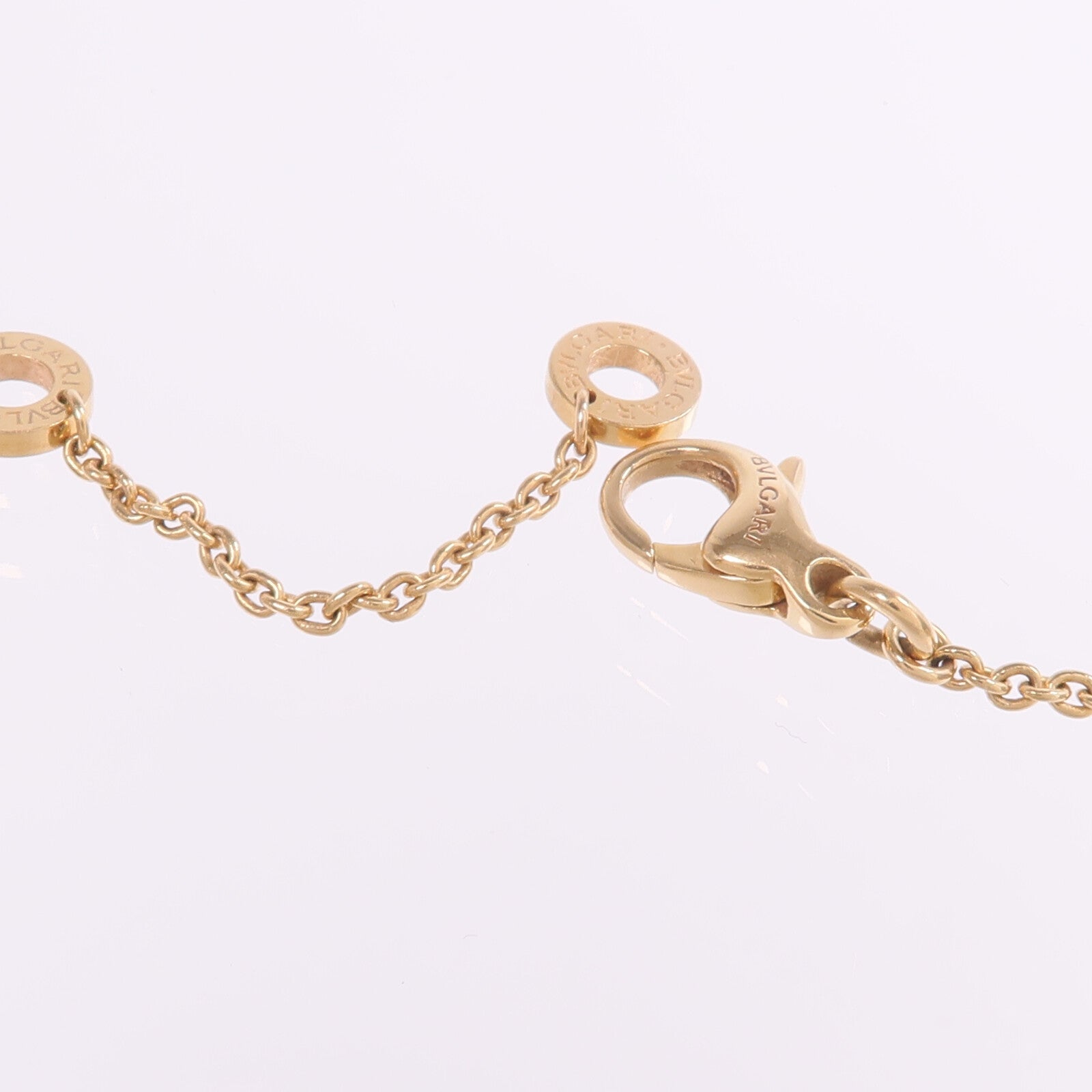 BVLGARI 18K玫瑰金/陶瓷B.zero1 Necklace項鍊