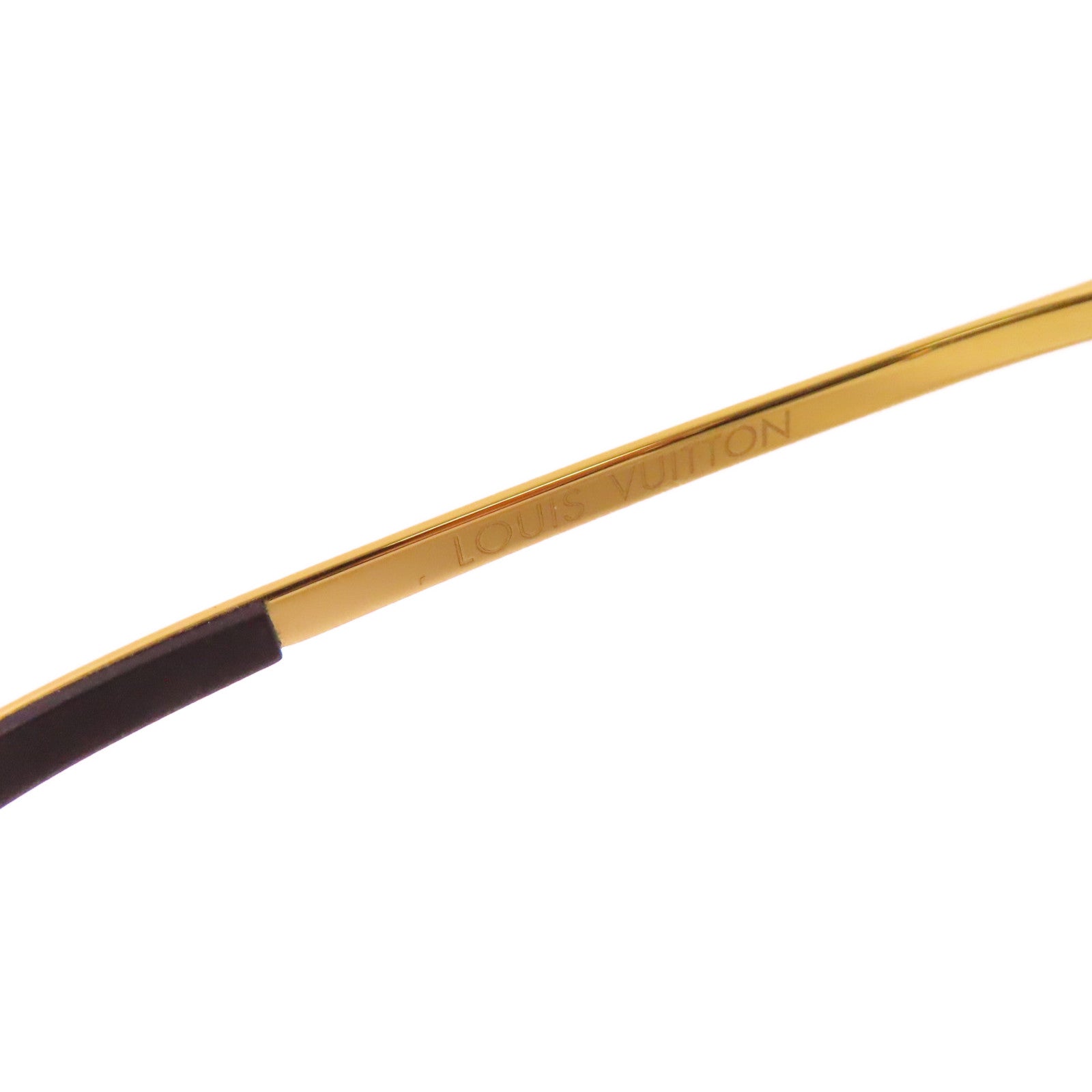 LOUIS VUITTON 【激減優惠】金屬/PVC Sunglasses太陽眼鏡黑色/金色