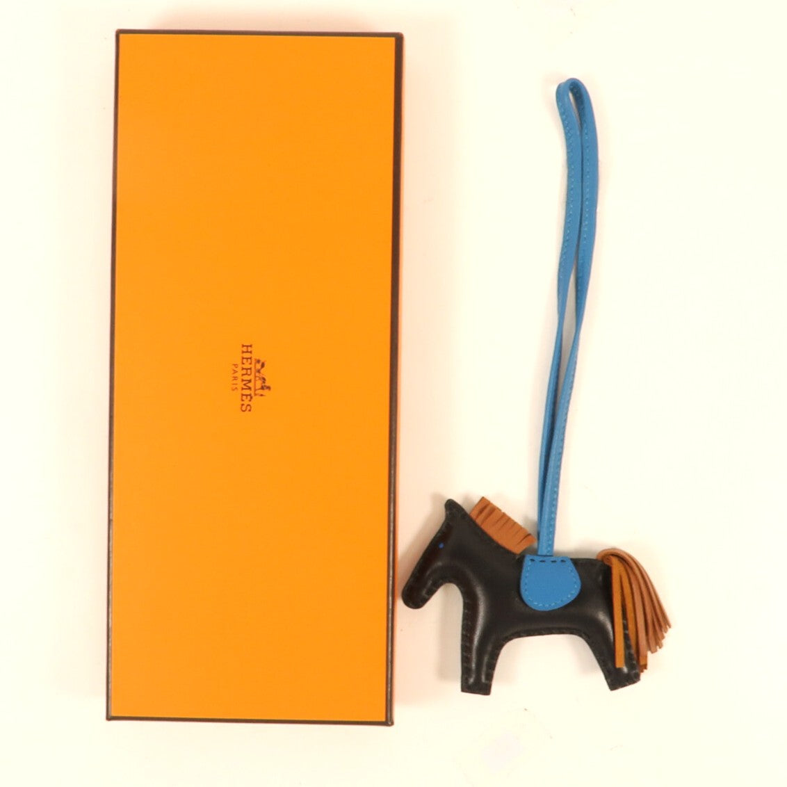 HERMES Milo皮革Rodeo PM掛飾