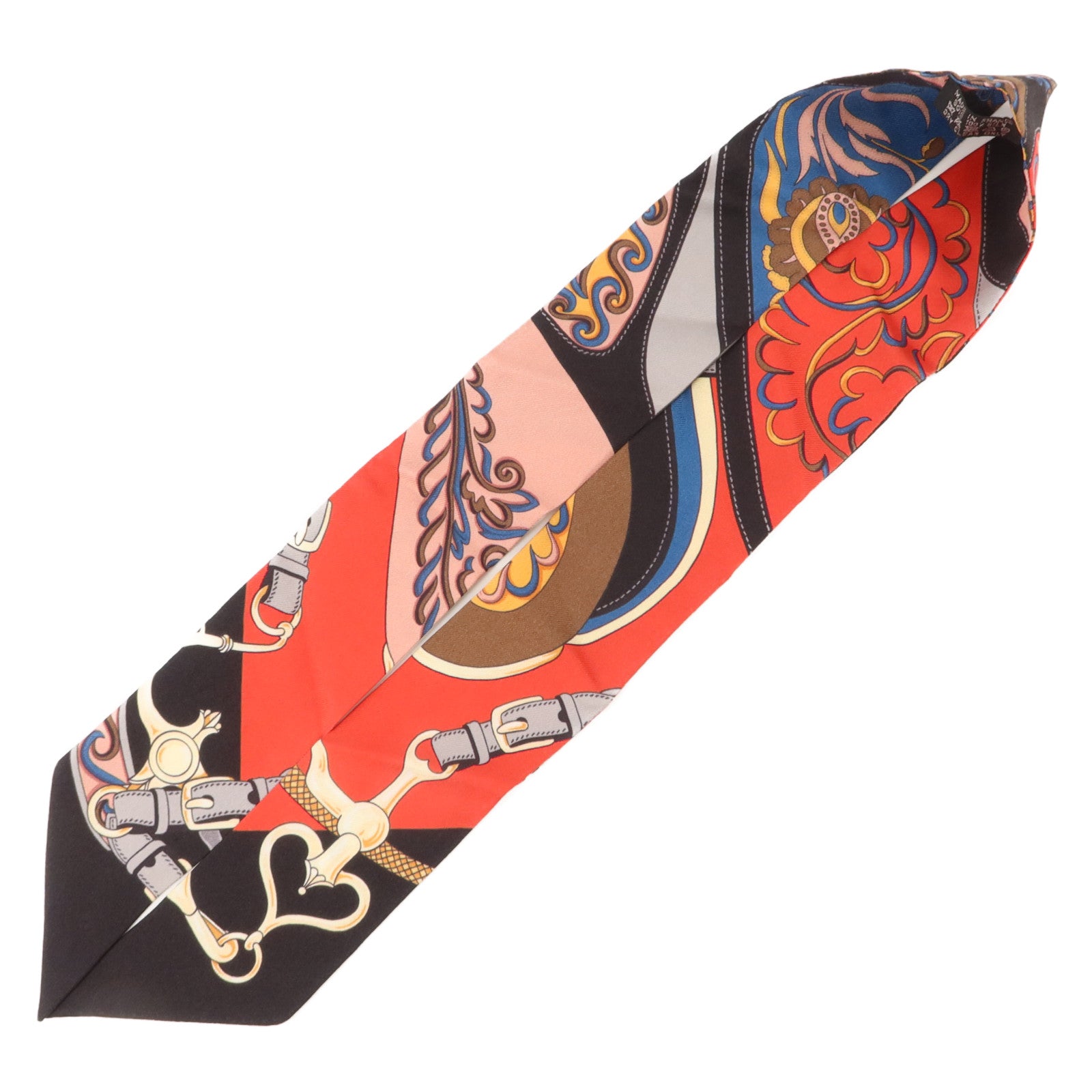 HERMES 絲質Twilly絲巾
