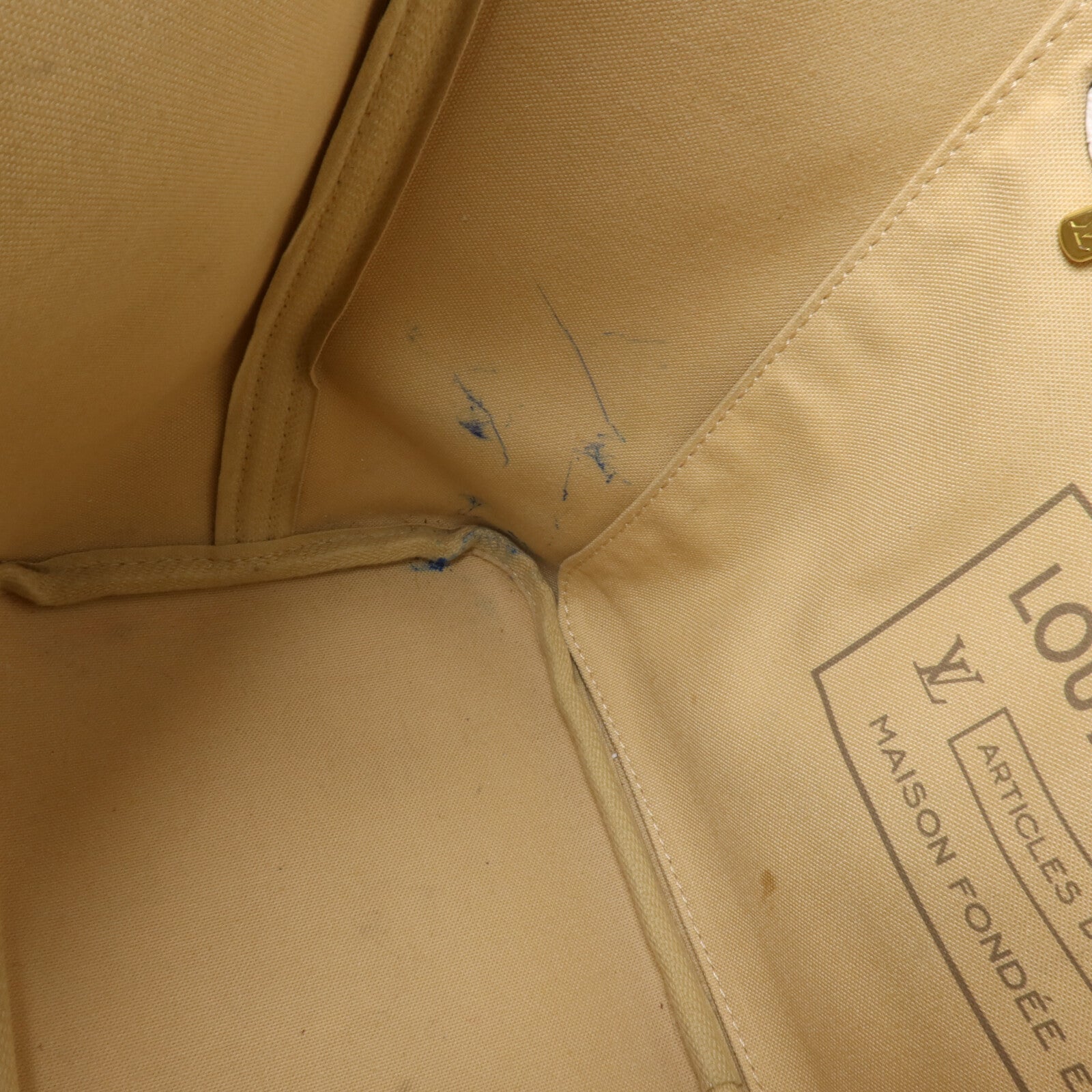 LOUIS VUITTON Giant Monogram Neverfull MM手挽袋