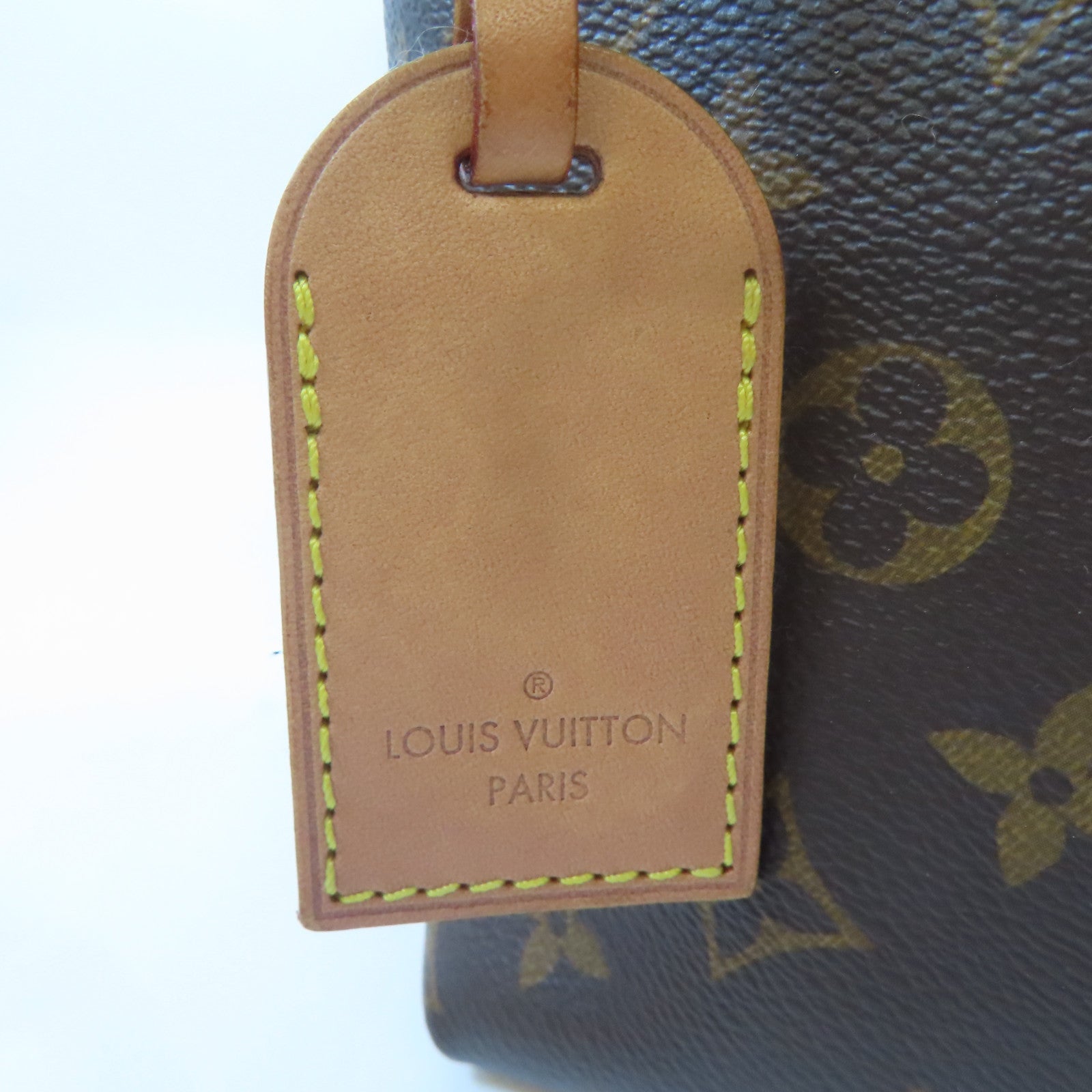 LOUIS VUITTON 【激減優惠】Monogram V Tote BB金扣手挽肩背兩用袋啡色