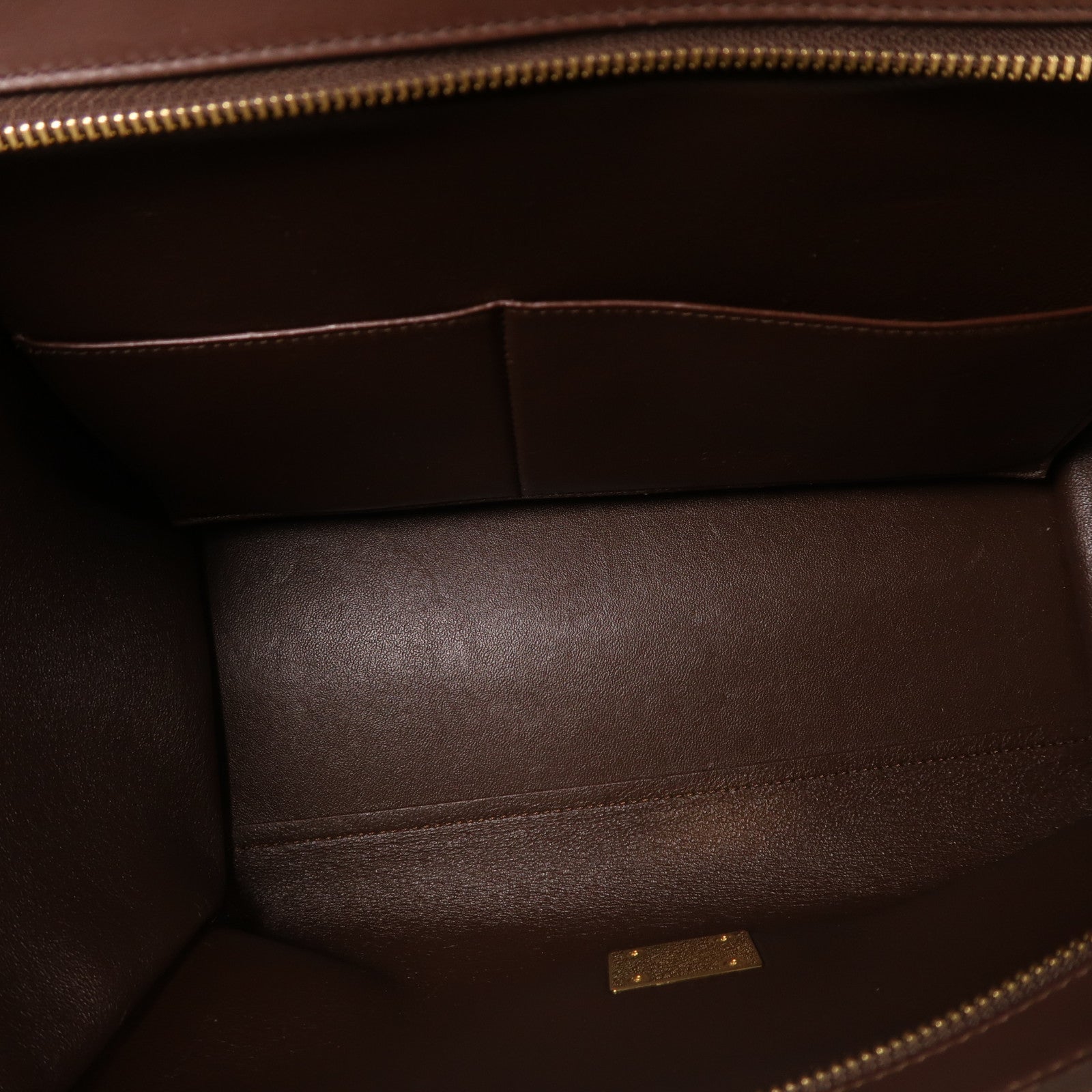 CELINE 【激減優惠】牛皮皮革Trapeze金扣手挽肩背兩用袋