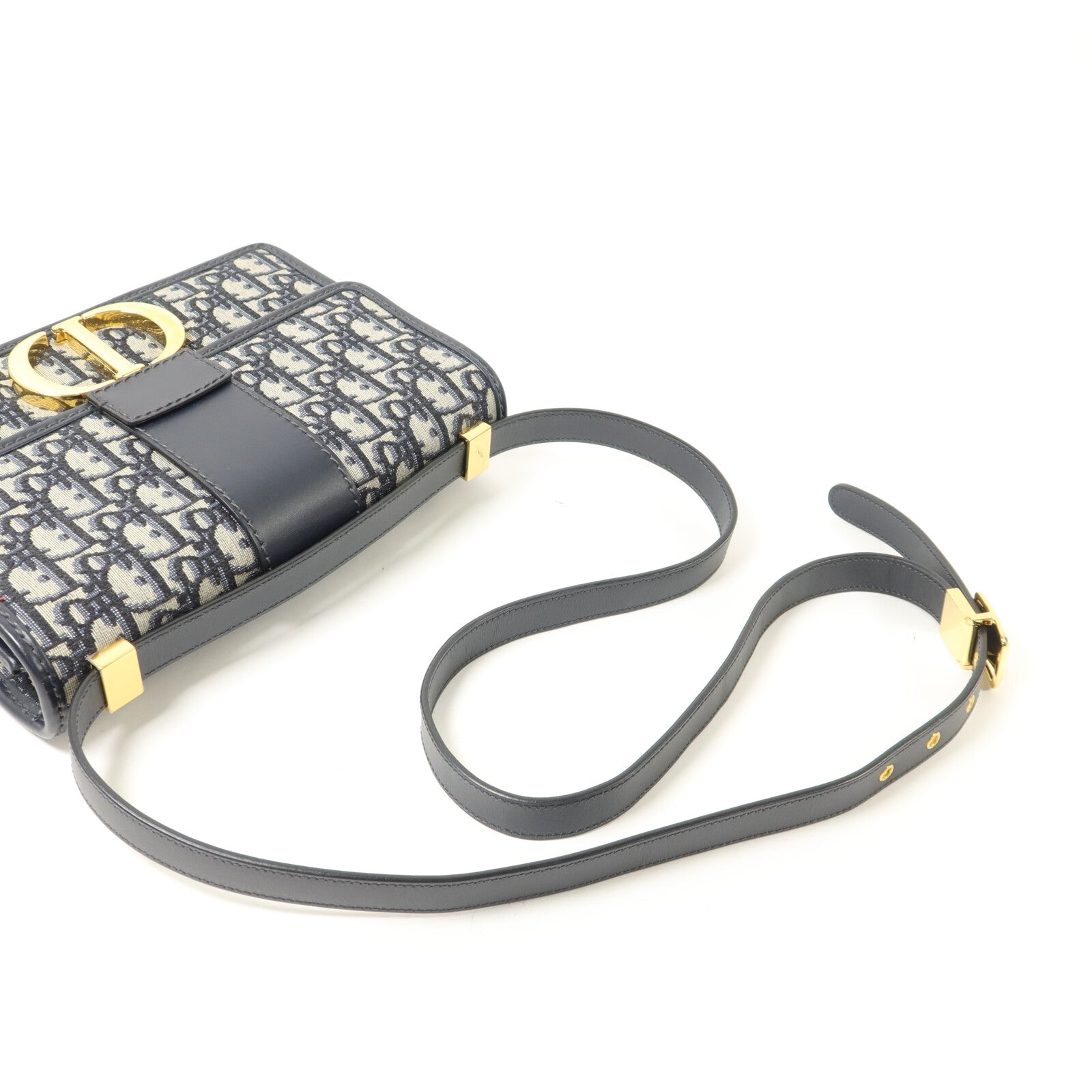 Dior 帆布30 Montaigne肩背袋