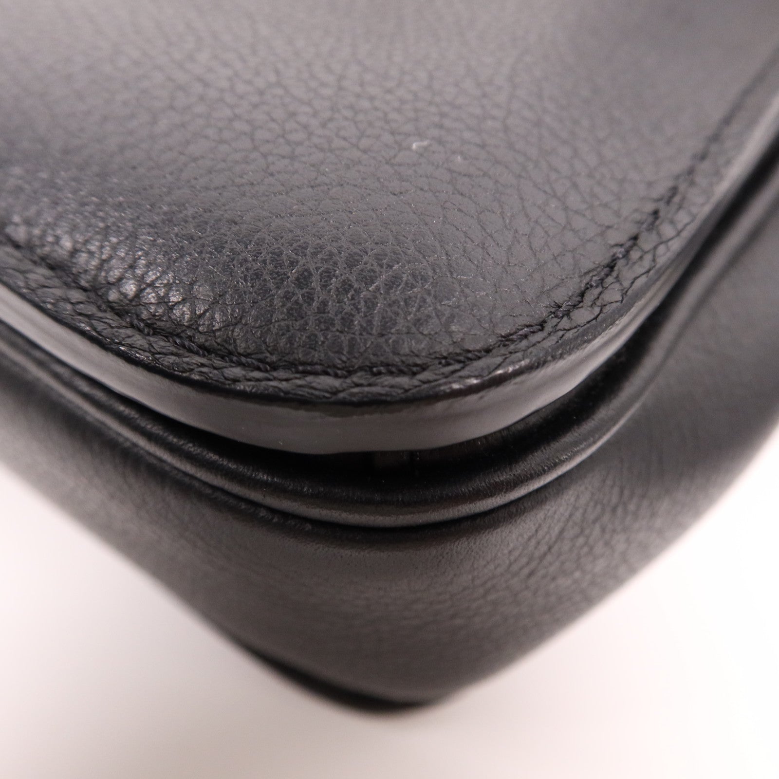 LOUIS VUITTON 牛皮皮革Oxford金扣肩背袋