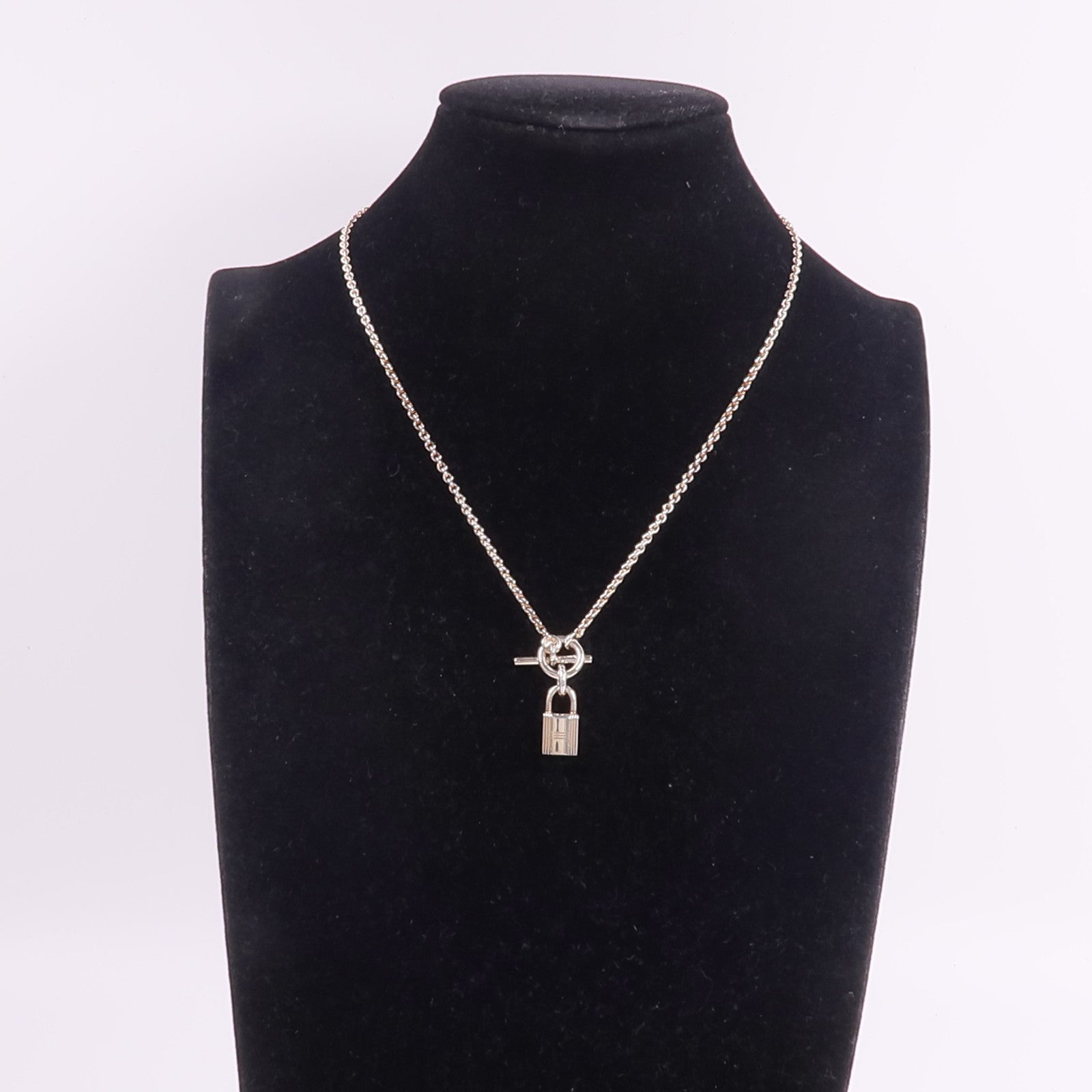 HERMES 925純銀Kelly Cadenas Pendant項鍊
