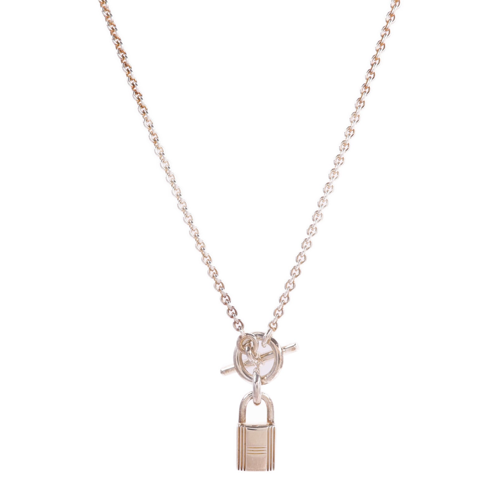 HERMES 925純銀Kelly Cadenas Pendant項鍊