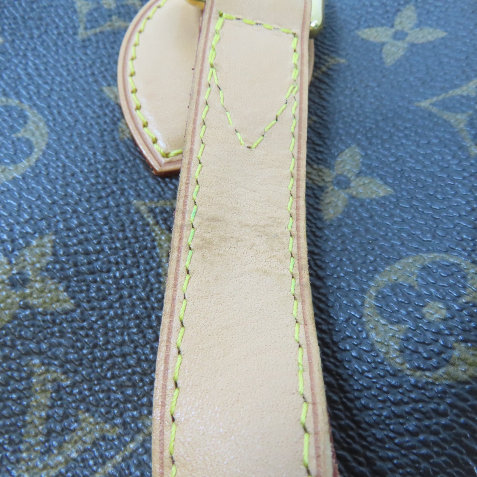 LOUIS VUITTON 【激減優惠】Monogram Palermo PM金扣手挽肩背兩用袋棕色