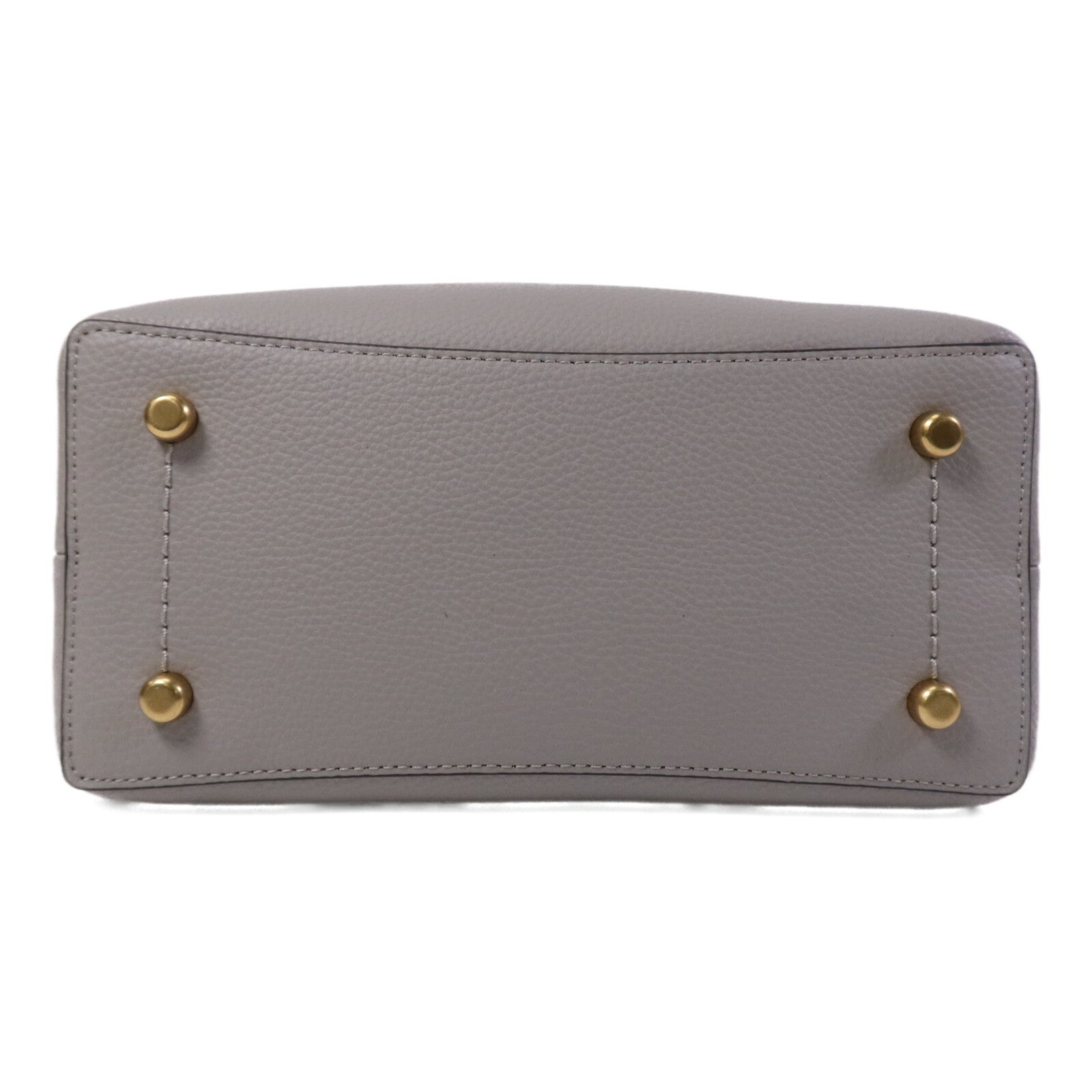 COACH 牛皮皮革Shoulder Bag金扣肩背袋