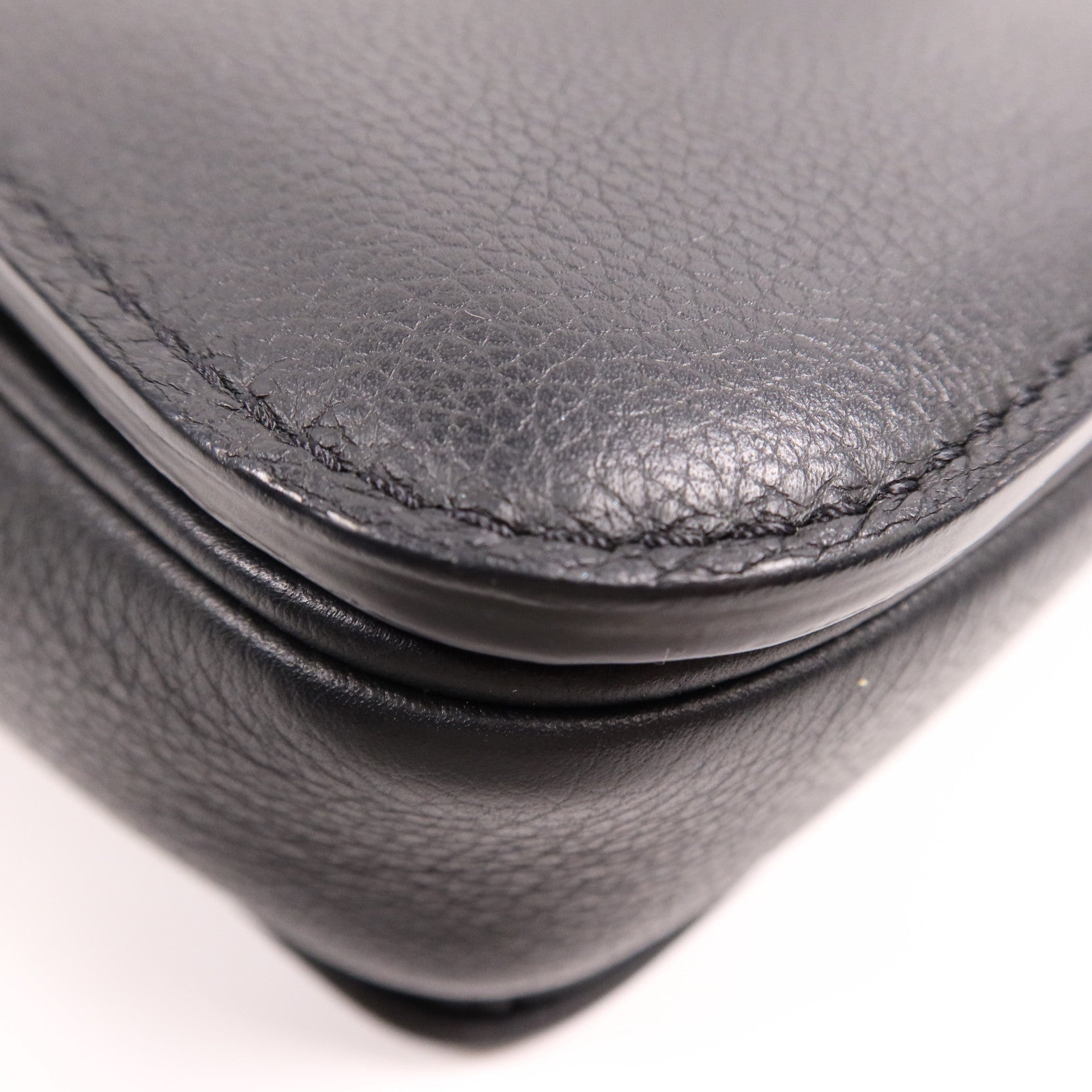 LOUIS VUITTON 牛皮皮革Oxford金扣肩背袋