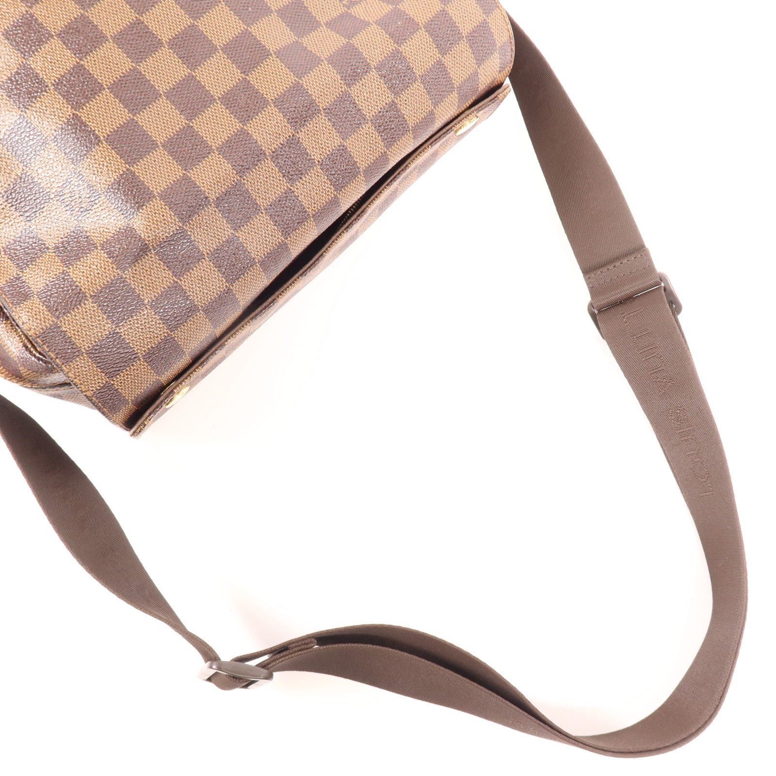 LOUIS VUITTON Damier Naviglio金扣肩背袋