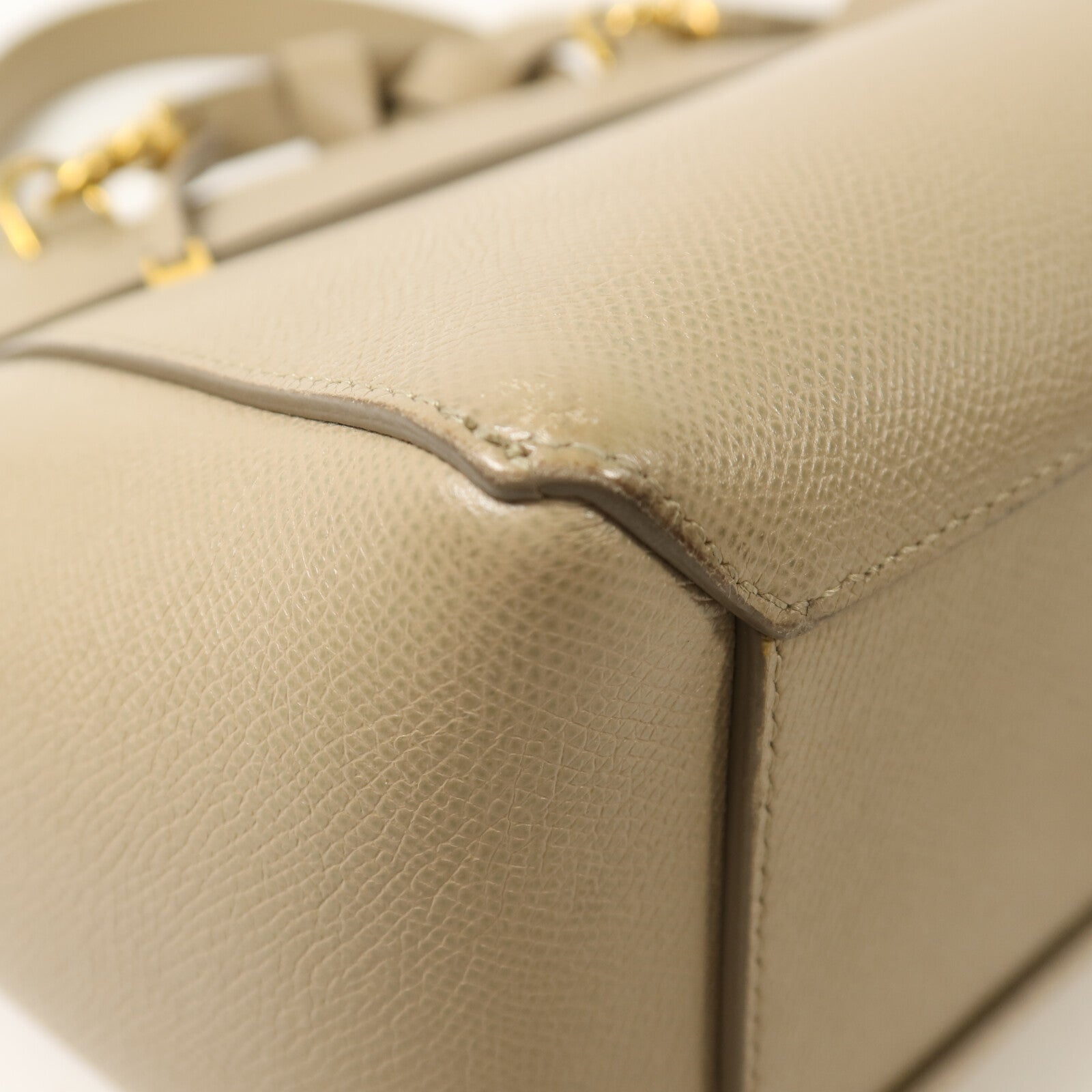 CELINE 牛皮皮革Micro Belt Bag手挽肩背兩用袋