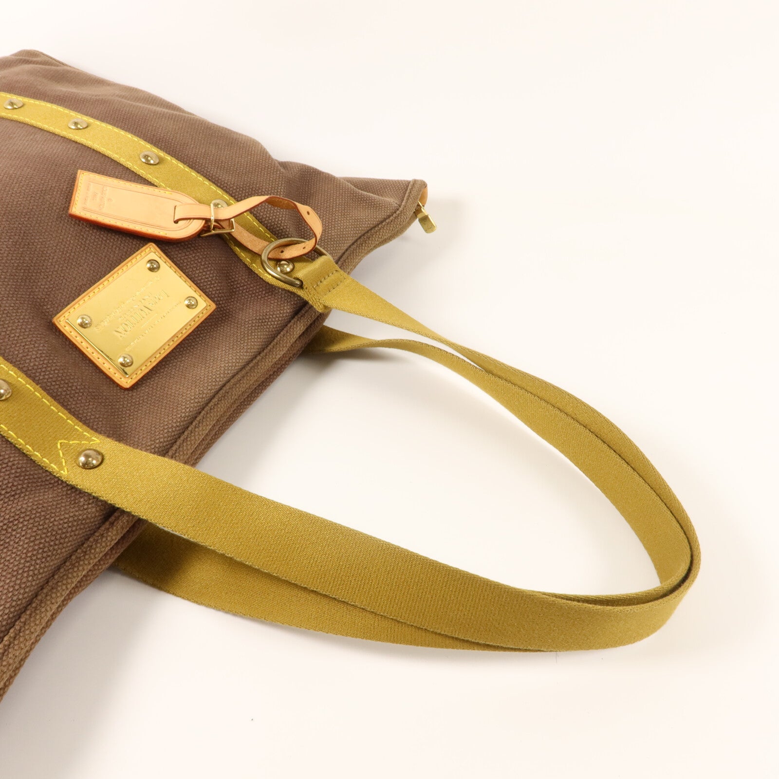 LOUIS VUITTON 帆布Antigua Cabas GM手挽袋
