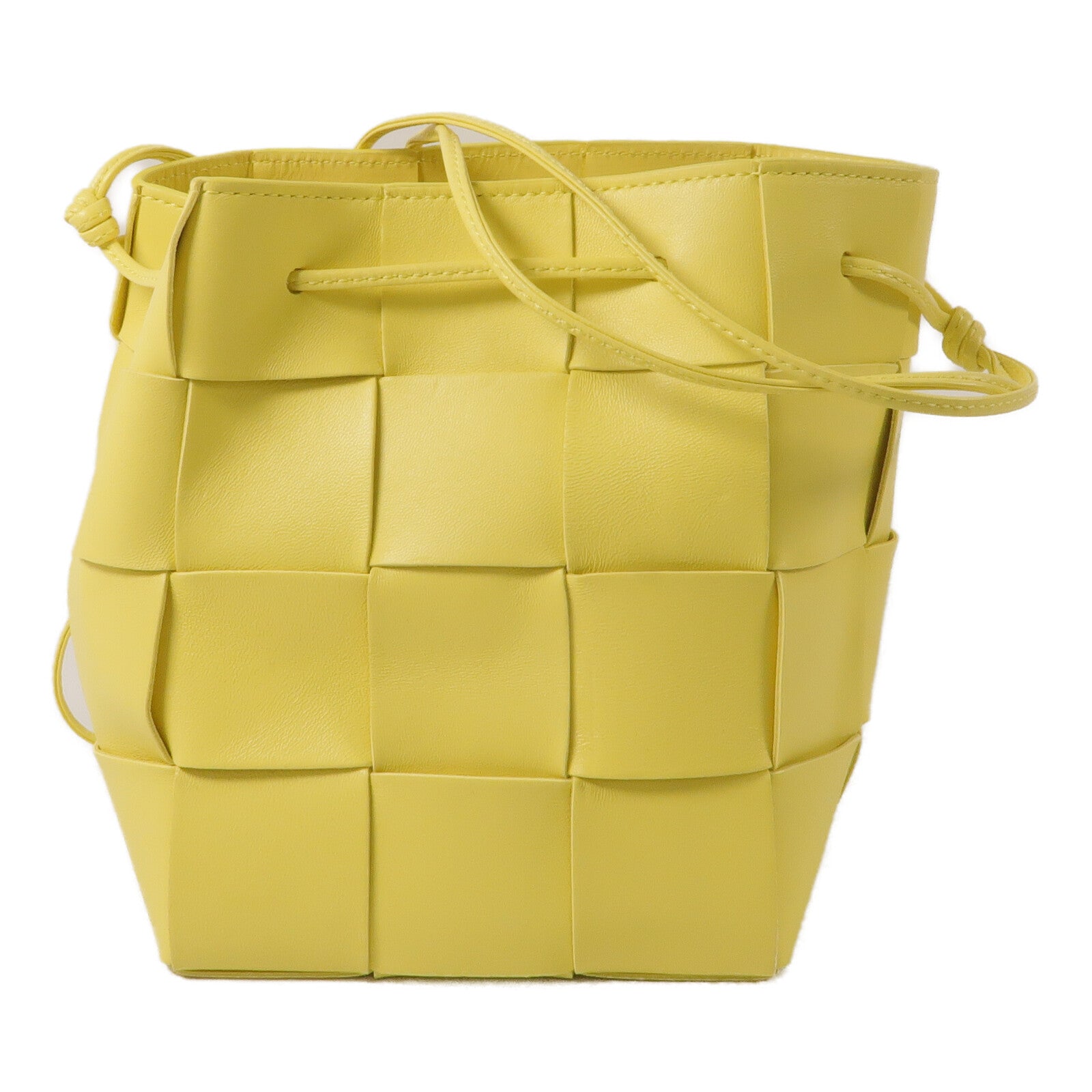 BOTTEGA VENETA 羊皮皮革Cassette Bucket肩背袋