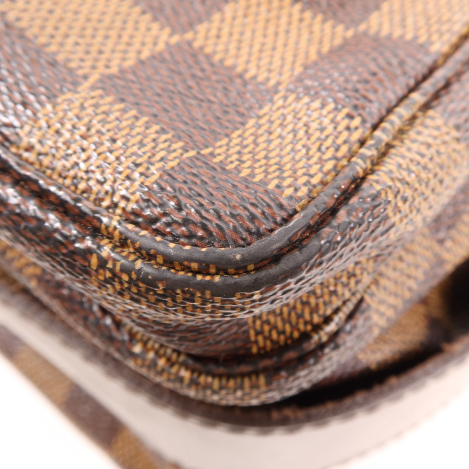 LOUIS VUITTON Damier Naviglio金扣肩背袋