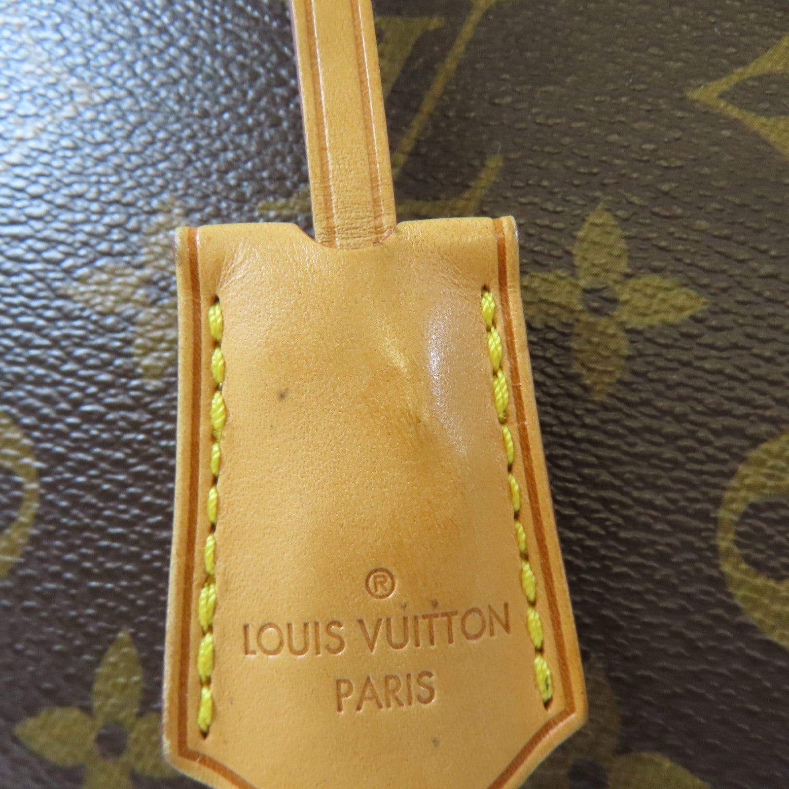 LOUIS VUITTON Monogram Montaigne GM金扣手挽肩背兩用袋啡色