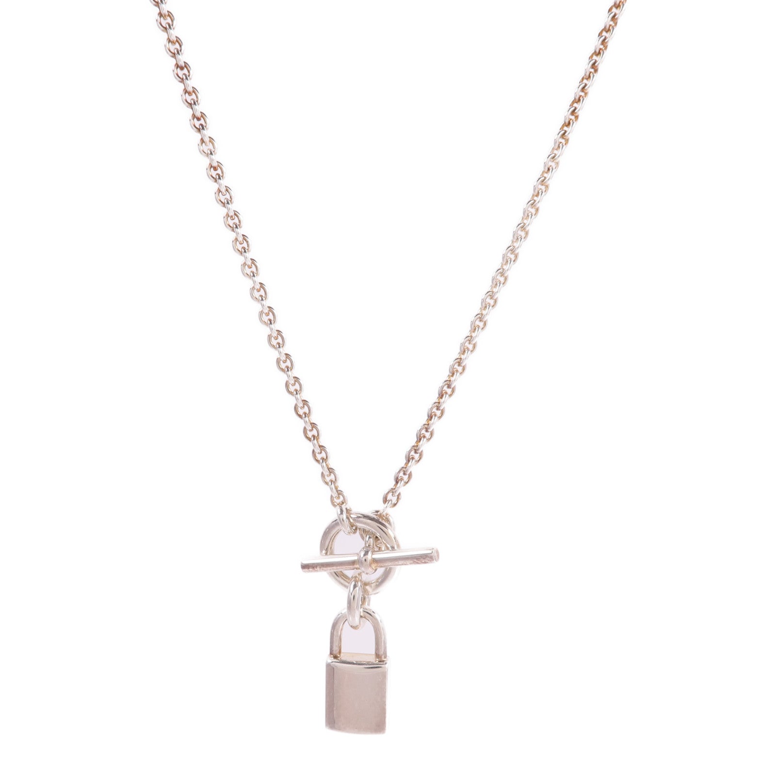 HERMES 925純銀Kelly Cadenas Pendant項鍊