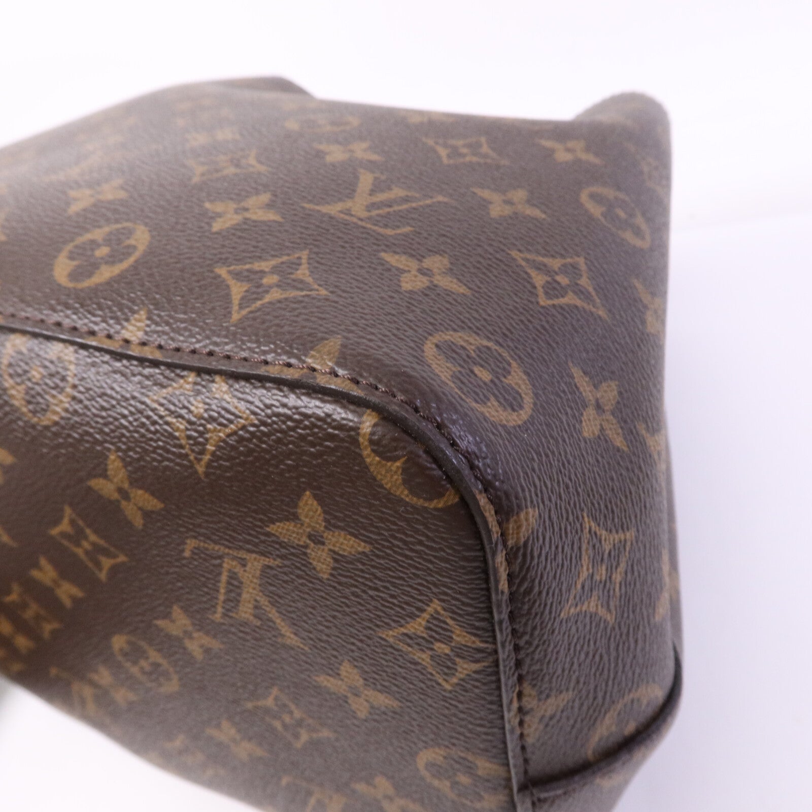 LOUIS VUITTON Monogram Neo Noe Bucket Bag金扣肩背袋Coquelicot
