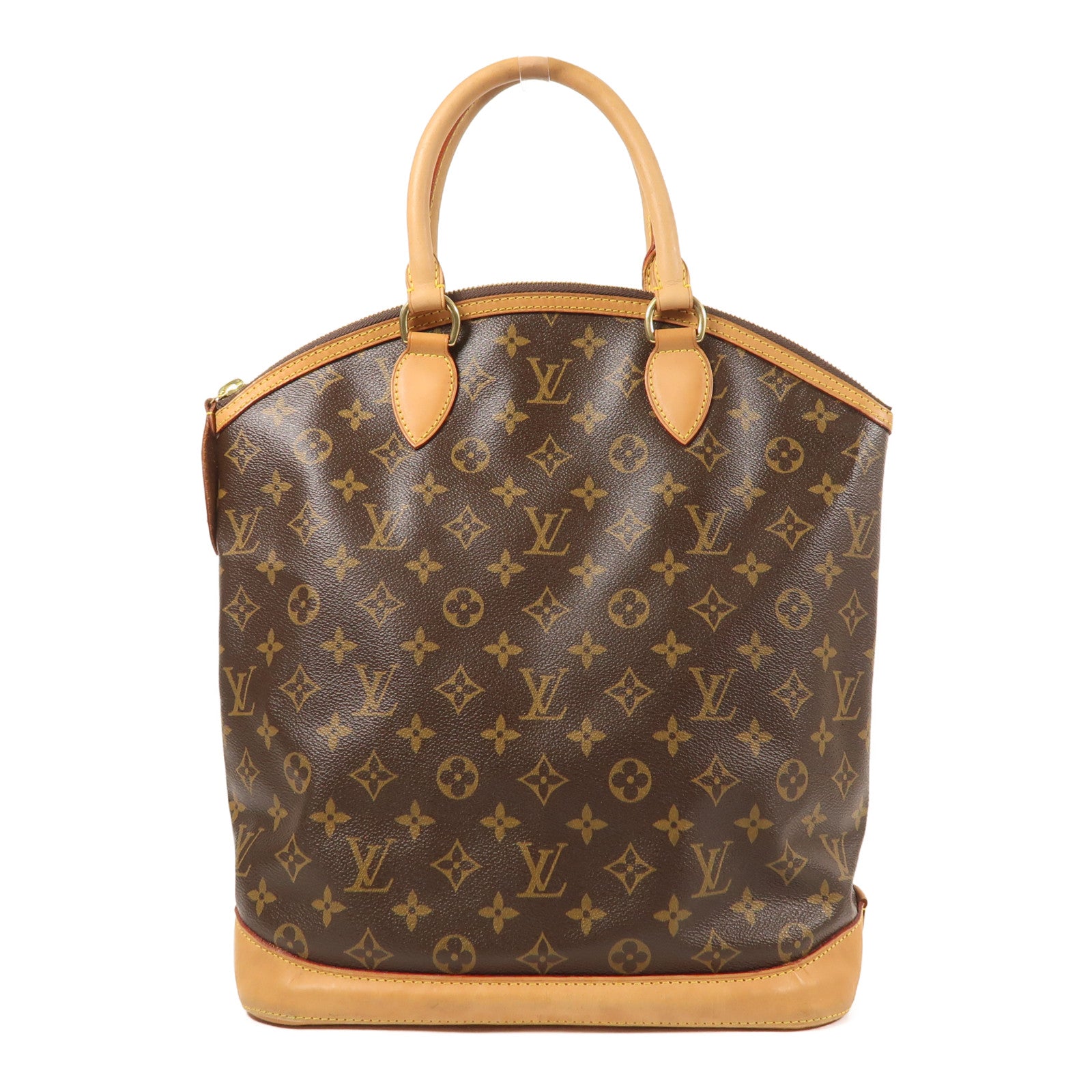 LOUIS VUITTON Monogram Lockit Vertical金扣手挽袋