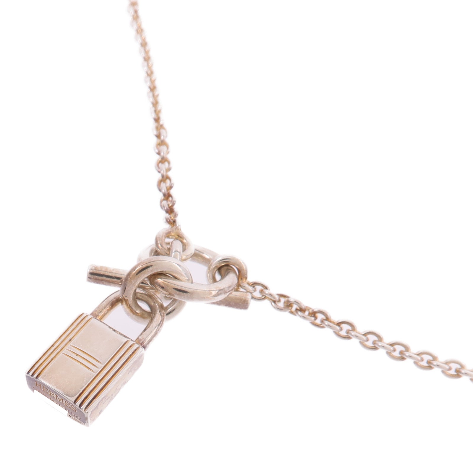 HERMES 925純銀Kelly Cadenas Pendant項鍊
